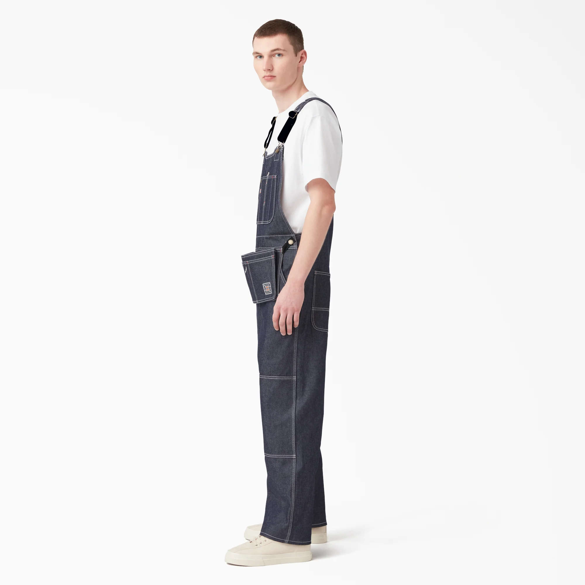 100 Year Denim Double Knee Bib Overalls - Image 3