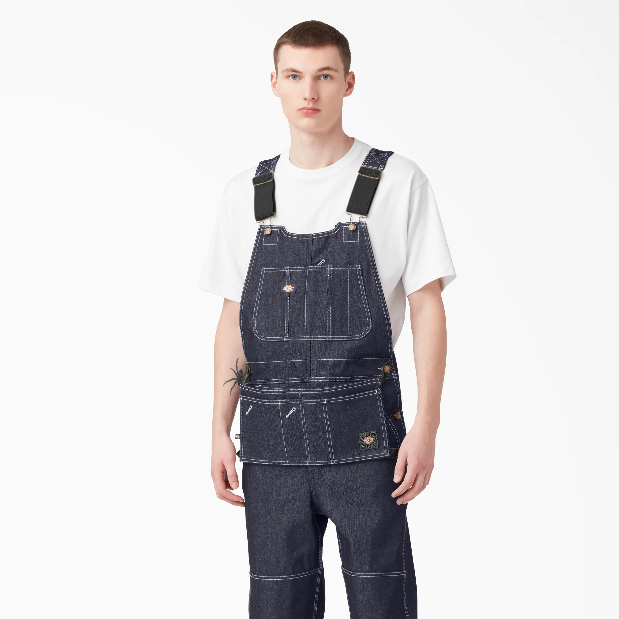 100 Year Denim Double Knee Bib Overalls - Image 4