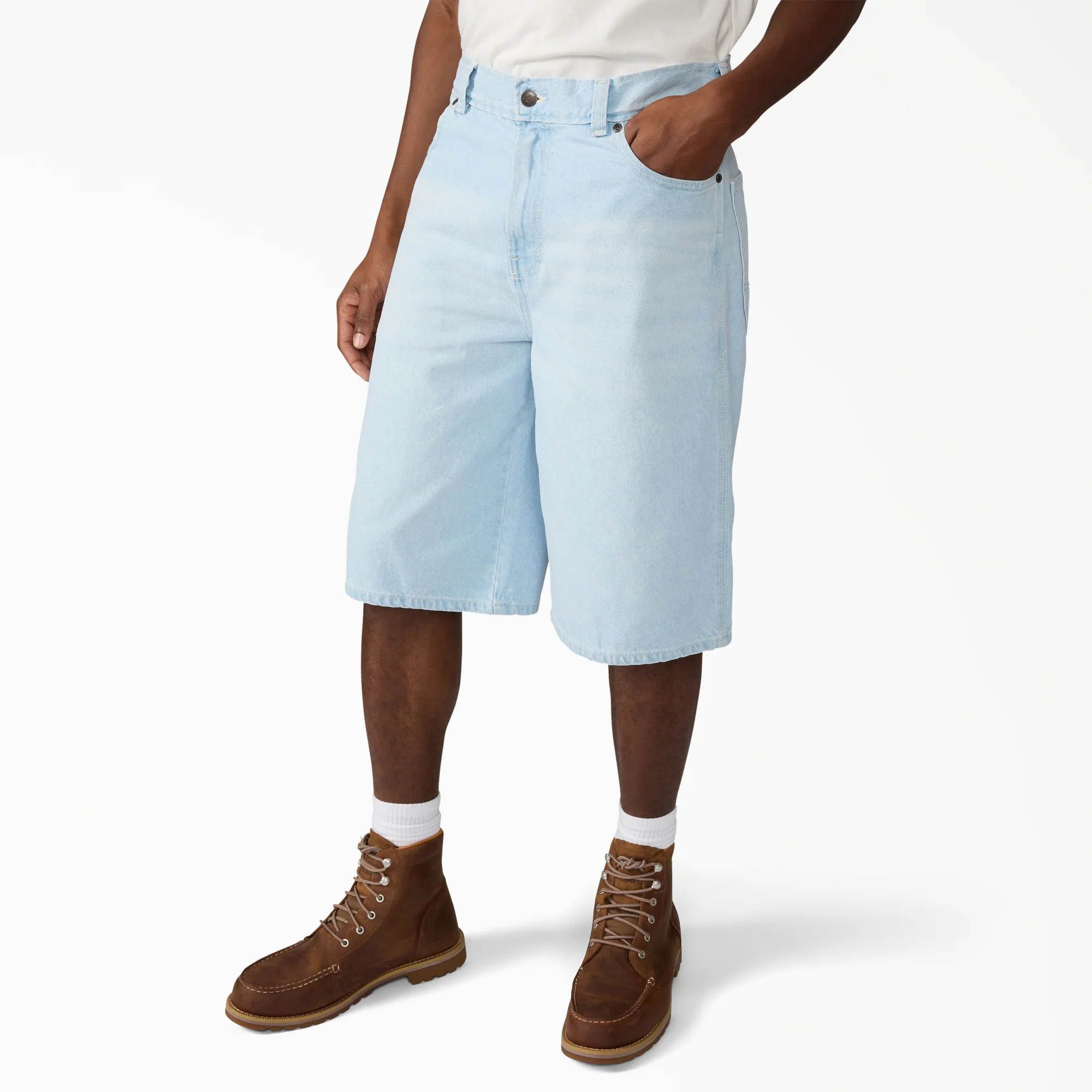 958 Loose Short Jeans, 13" - Image 3