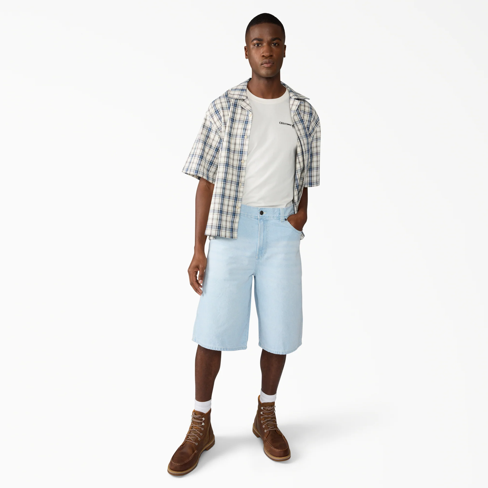 958 Loose Short Jeans, 13" - Image 4