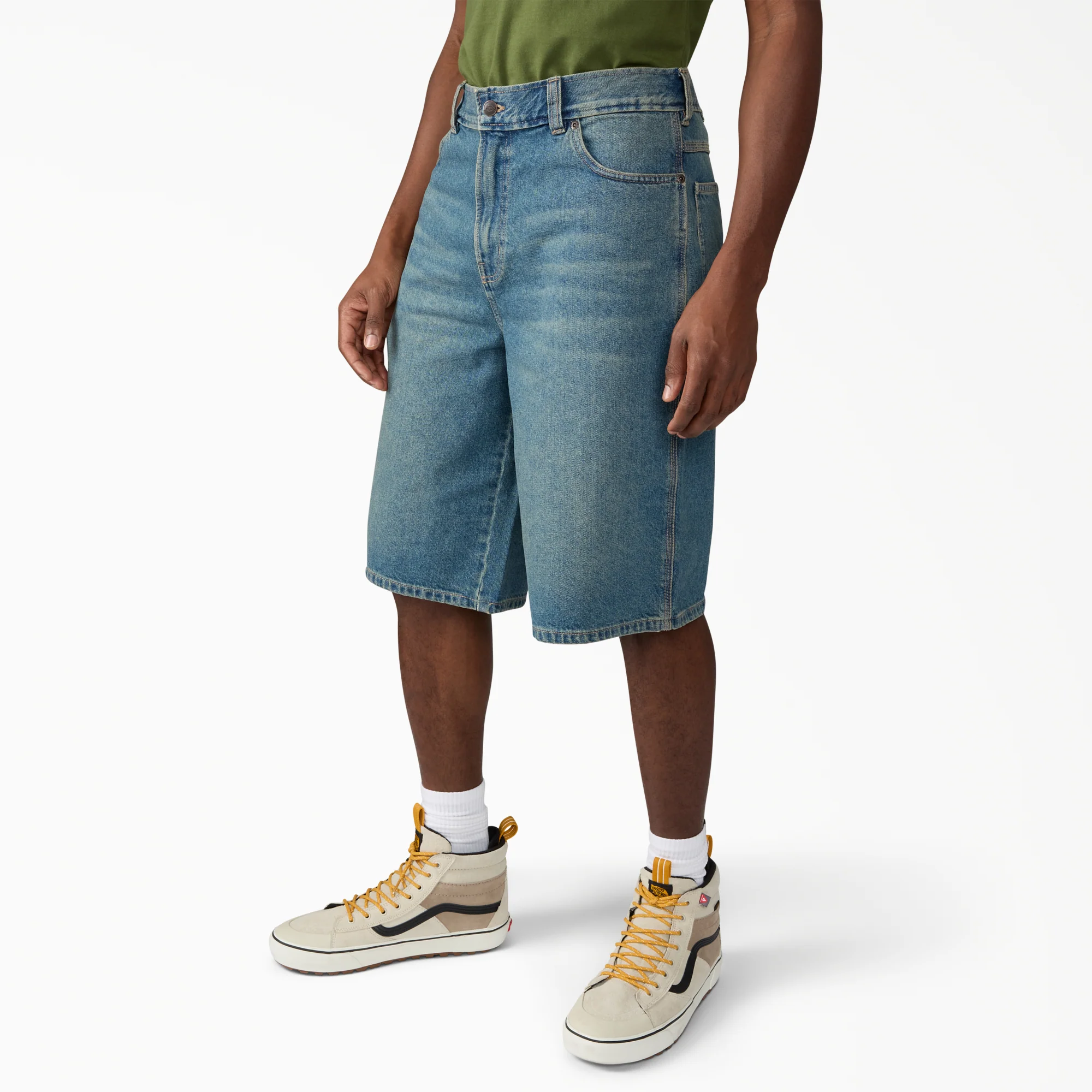 958 Loose Short Jeans, 13" - Image 3