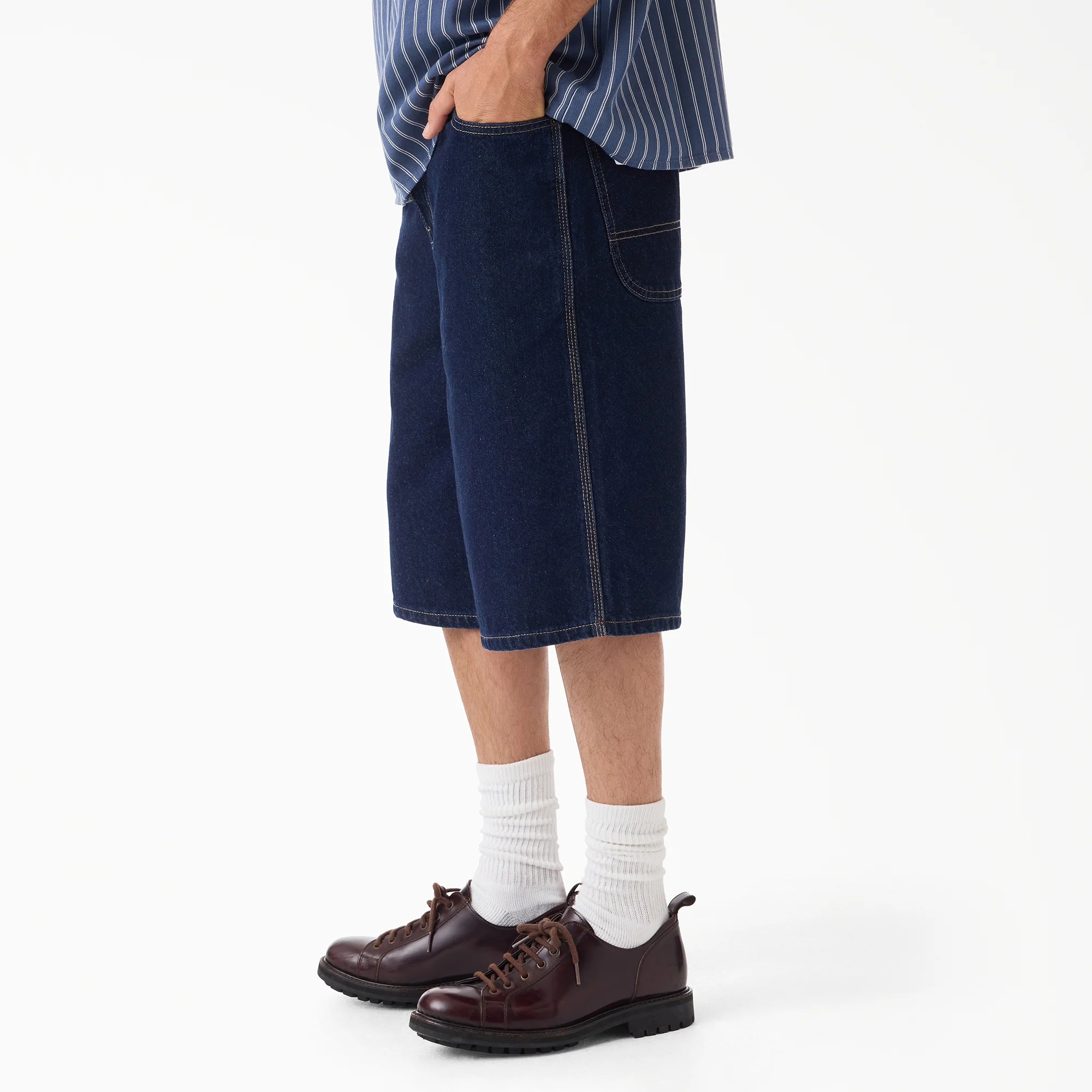 958 Loose Short Jeans, 13" - Image 3
