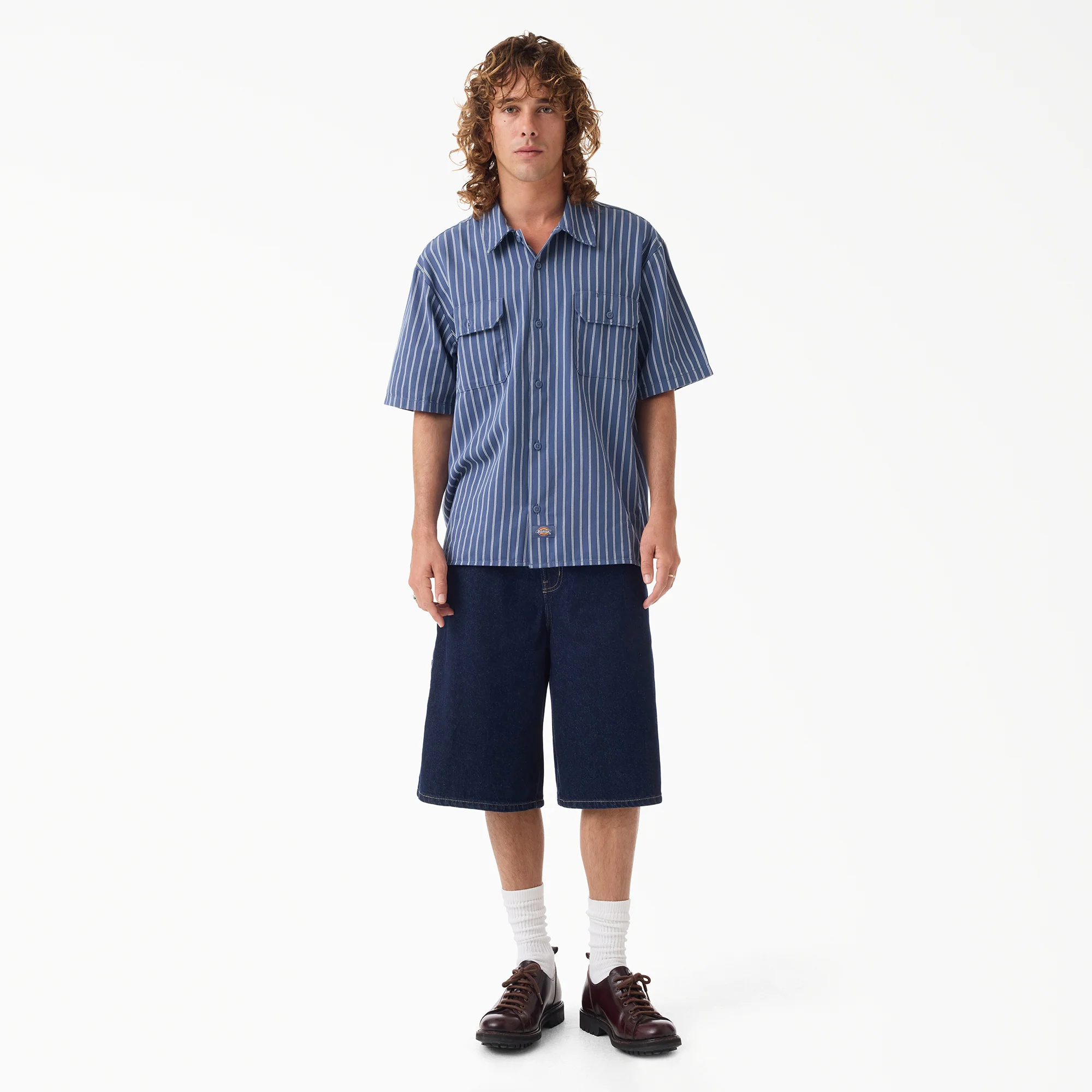 958 Loose Short Jeans, 13" - Image 4