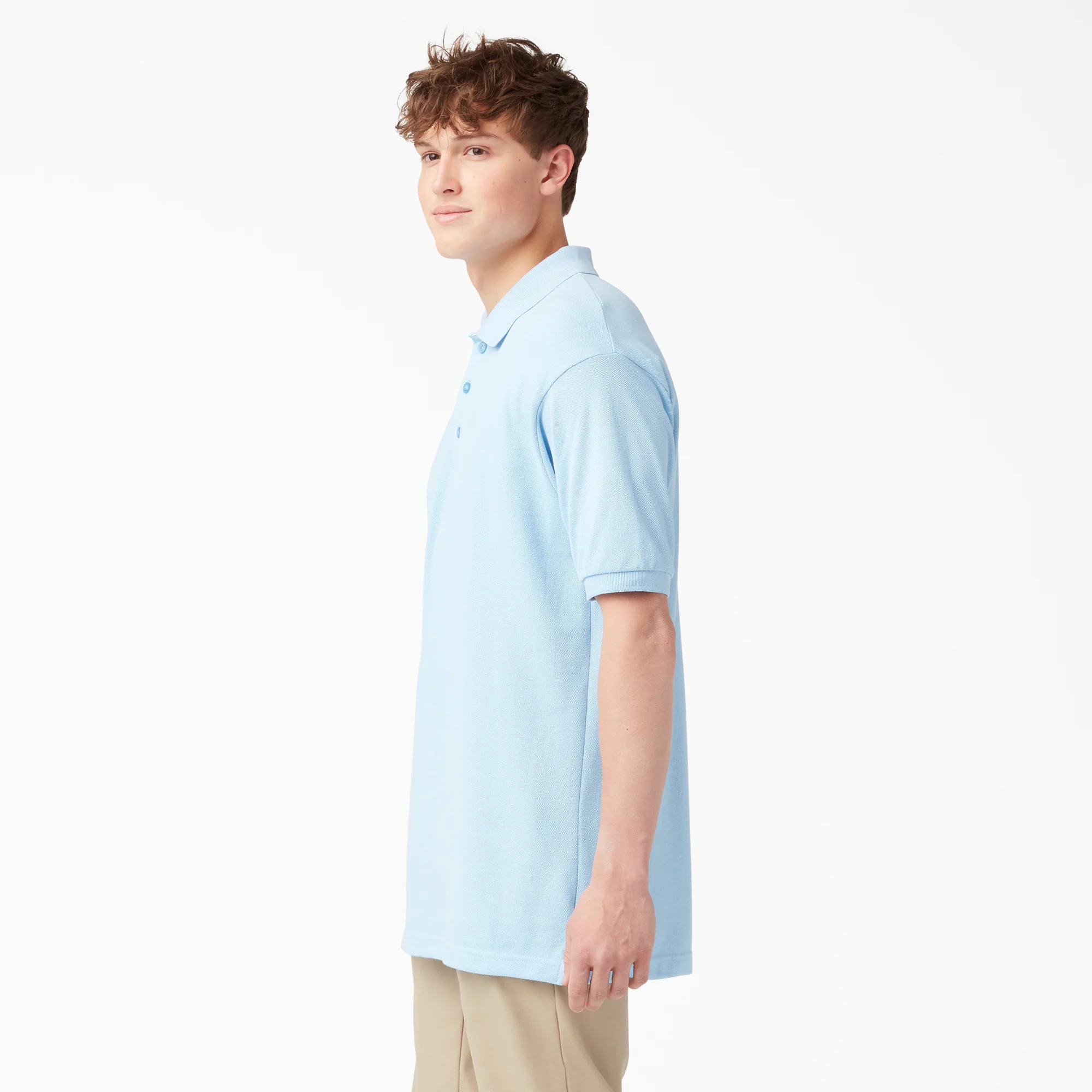 Adult Size Piqué Short Sleeve Polo - Image 3