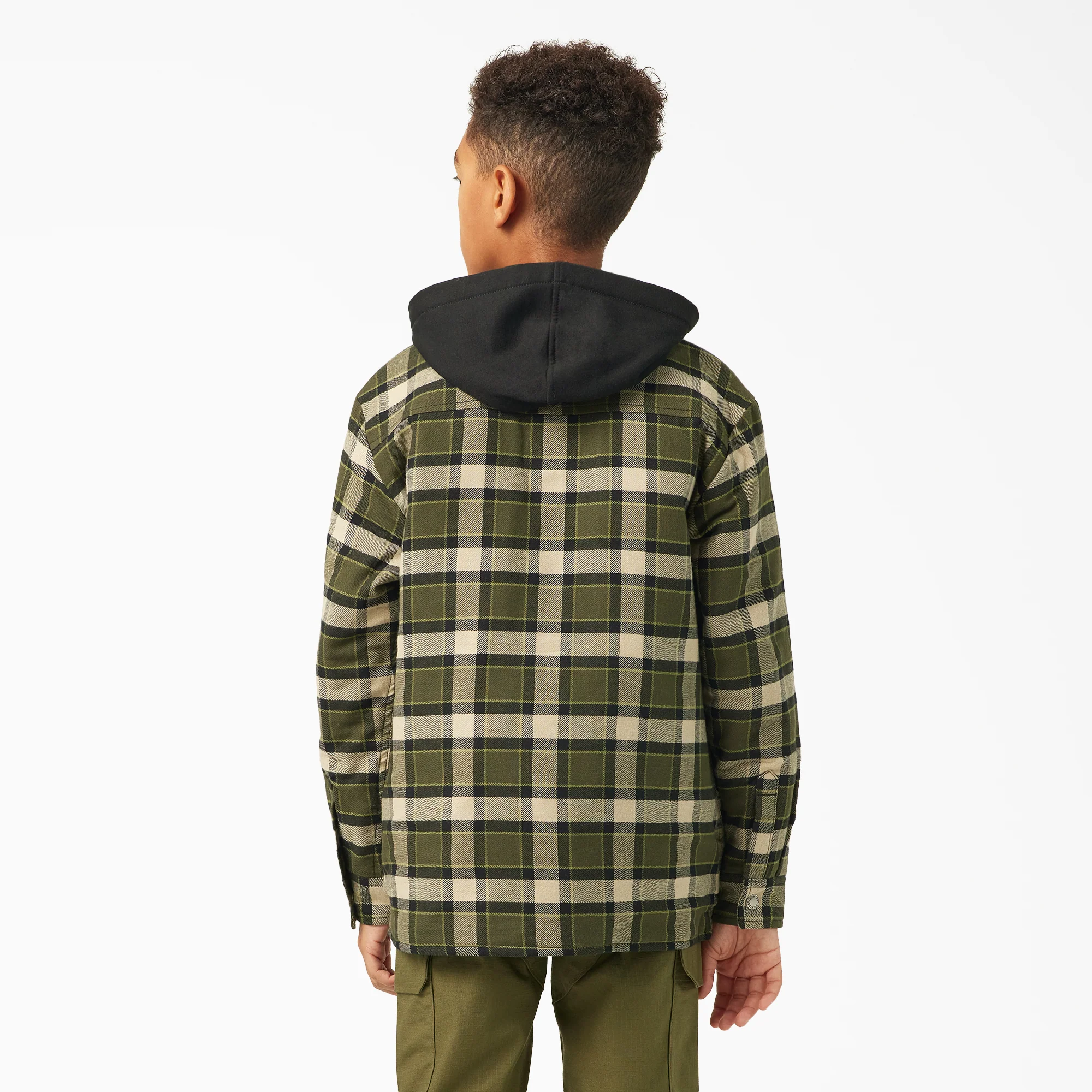 Boys’ Flannel Shirt Jacket - Image 2