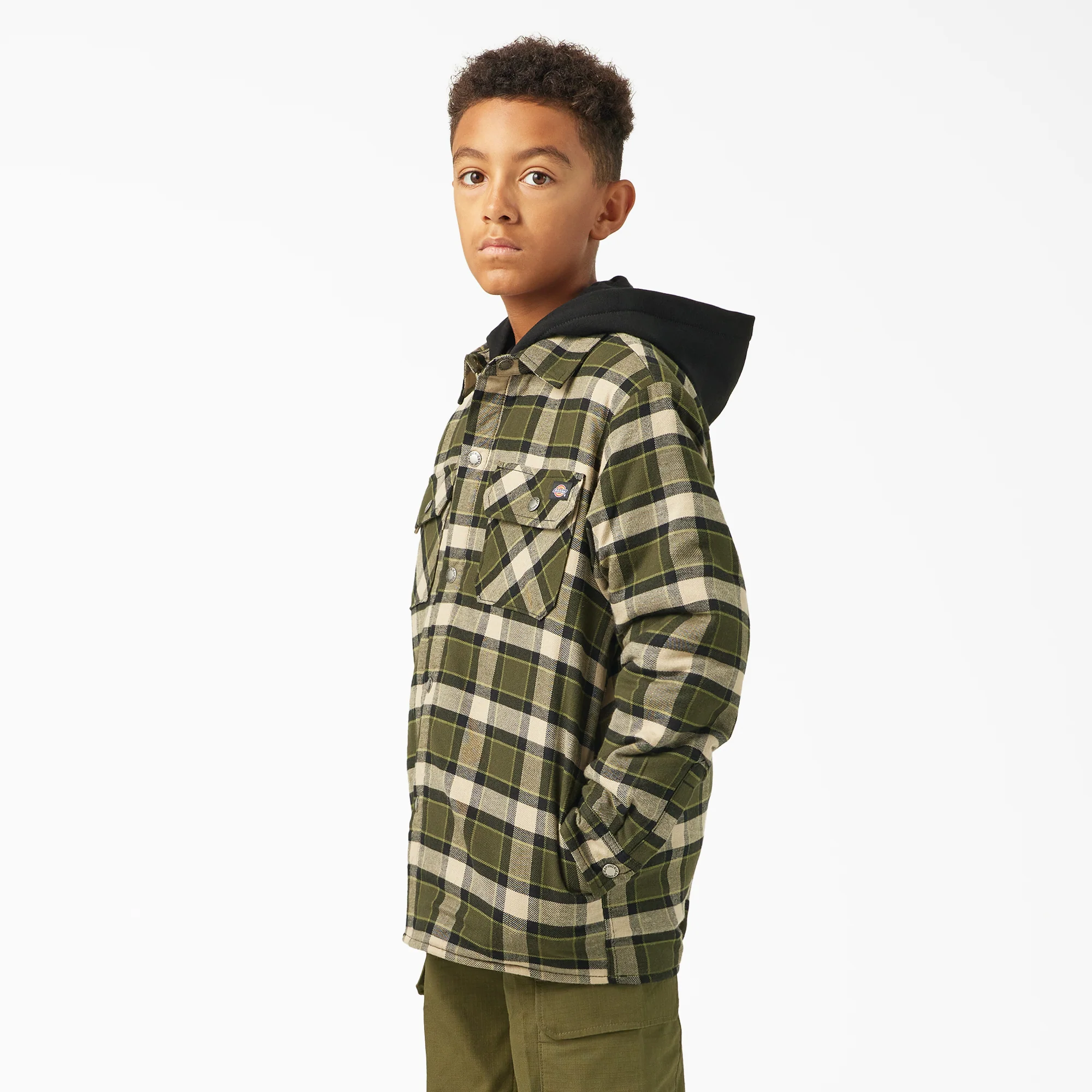 Boys’ Flannel Shirt Jacket - Image 3