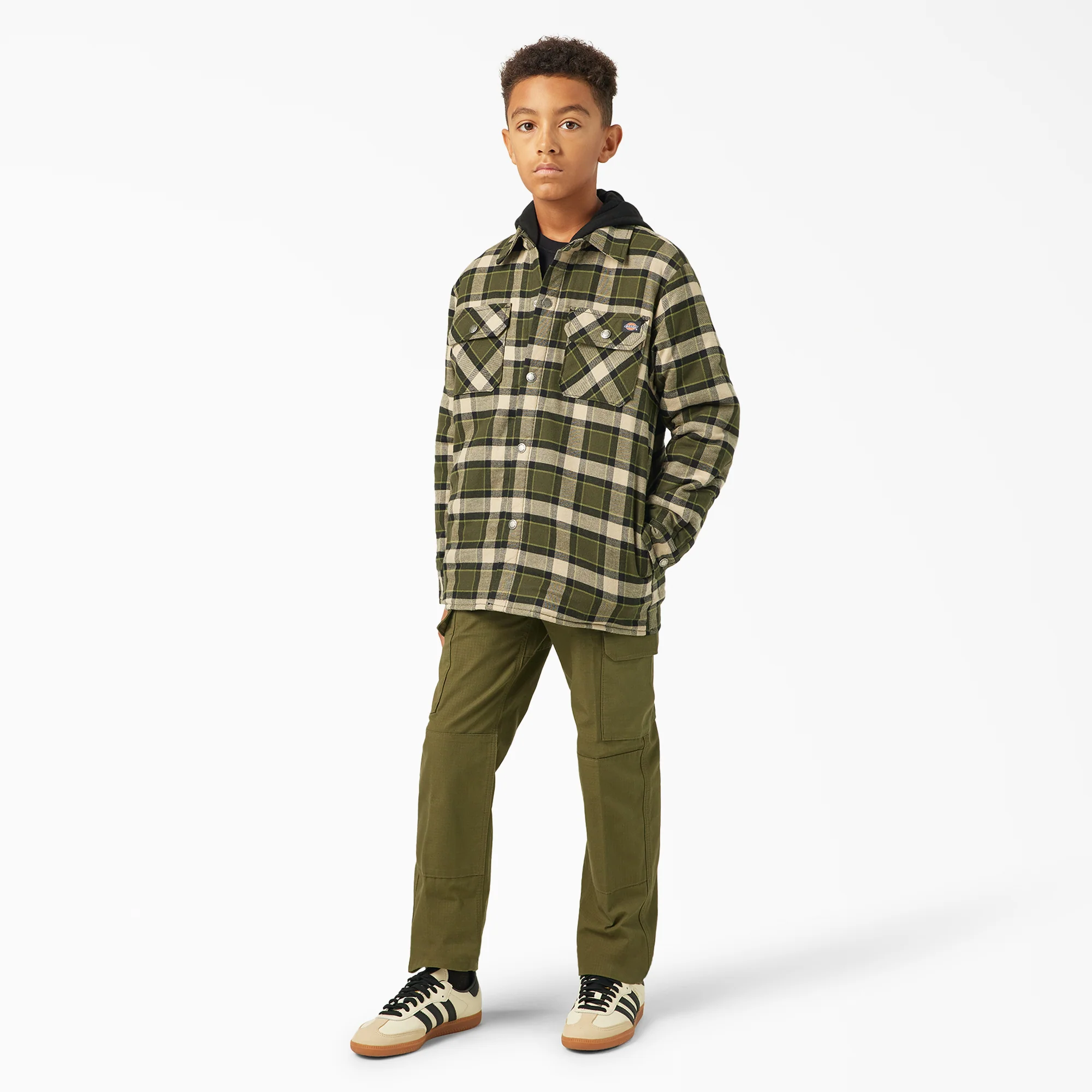 Boys’ Flannel Shirt Jacket - Image 4
