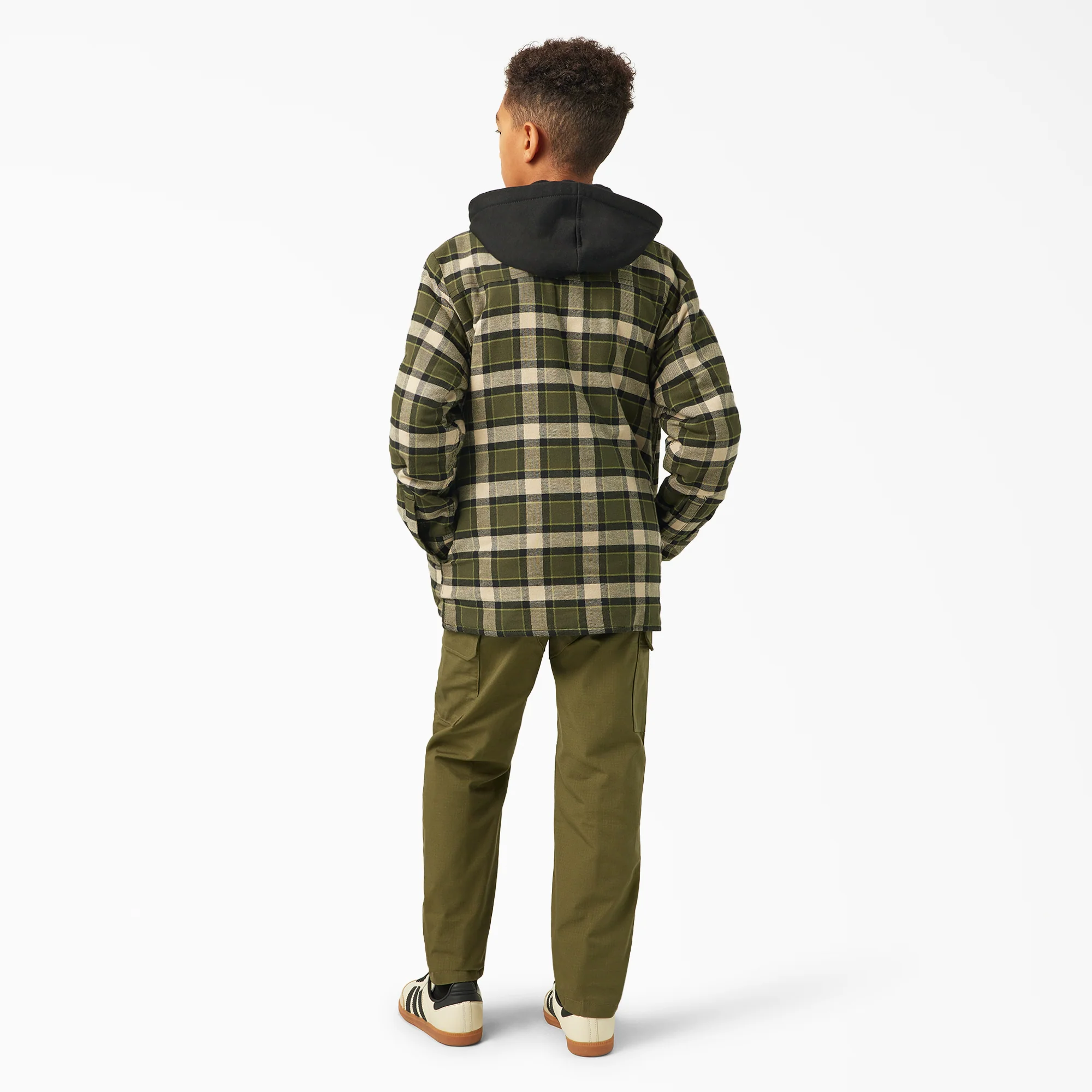 Boys’ Flannel Shirt Jacket - Image 5