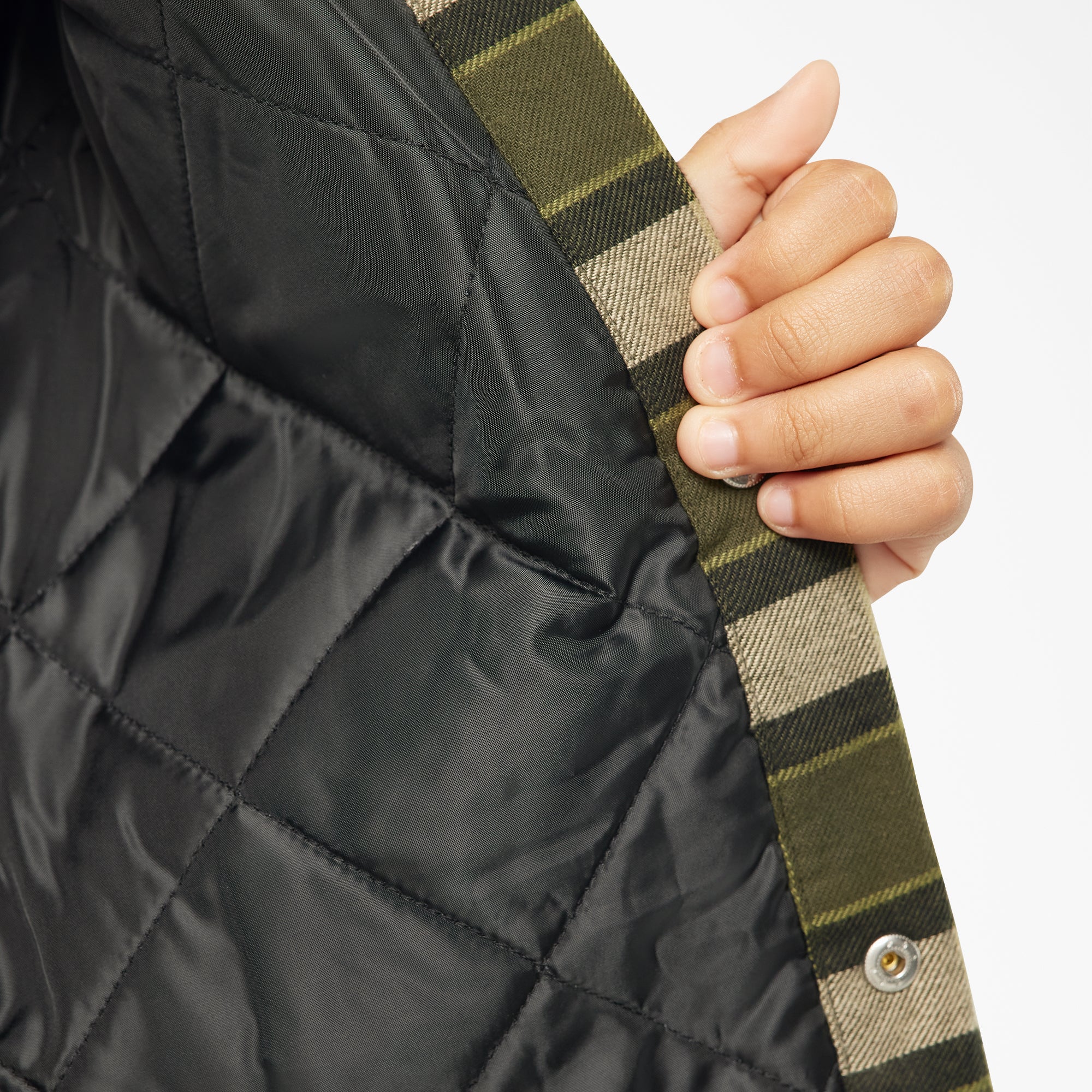 Boys’ Flannel Shirt Jacket - Image 8