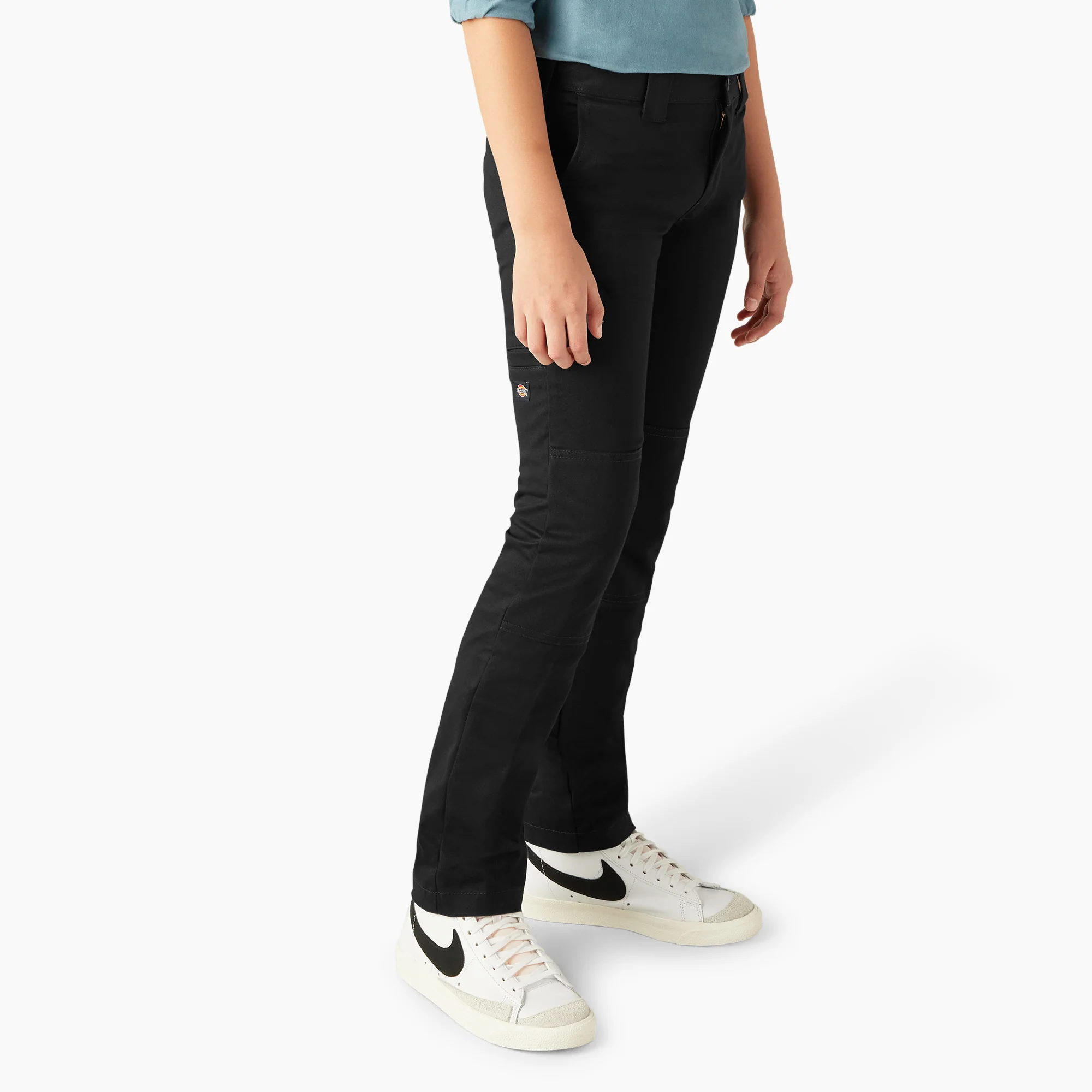 Boys' FLEX Skinny Fit Double Knee Pants, 4-20 - Image 4