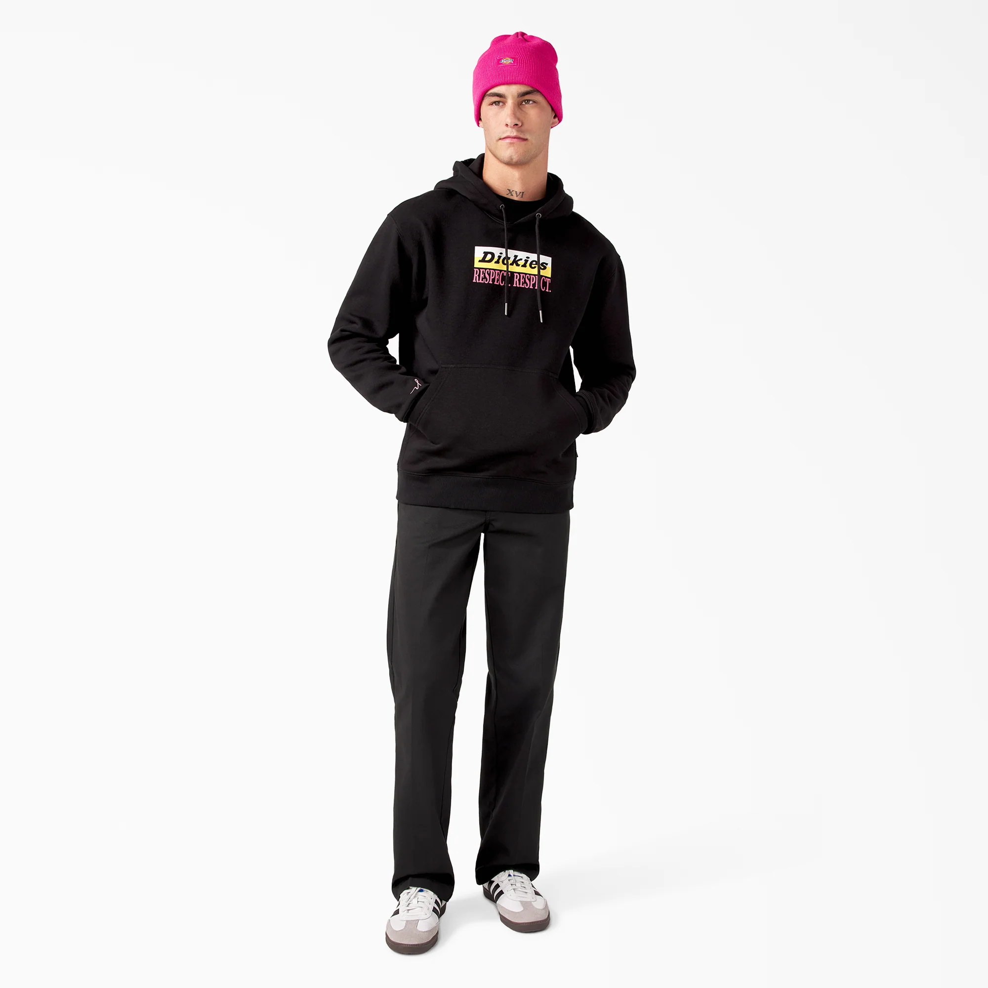 Breast Cancer Awareness Cuffed Knit Beanie - Image 3