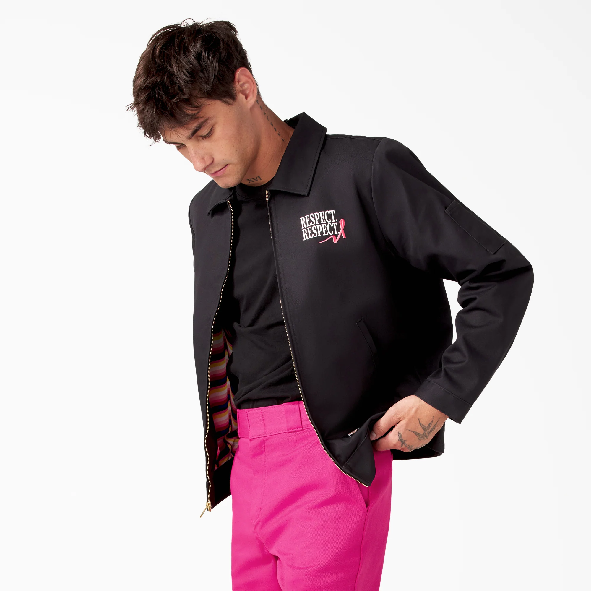 Breast Cancer Awareness Eisenhower Jacket - Image 3