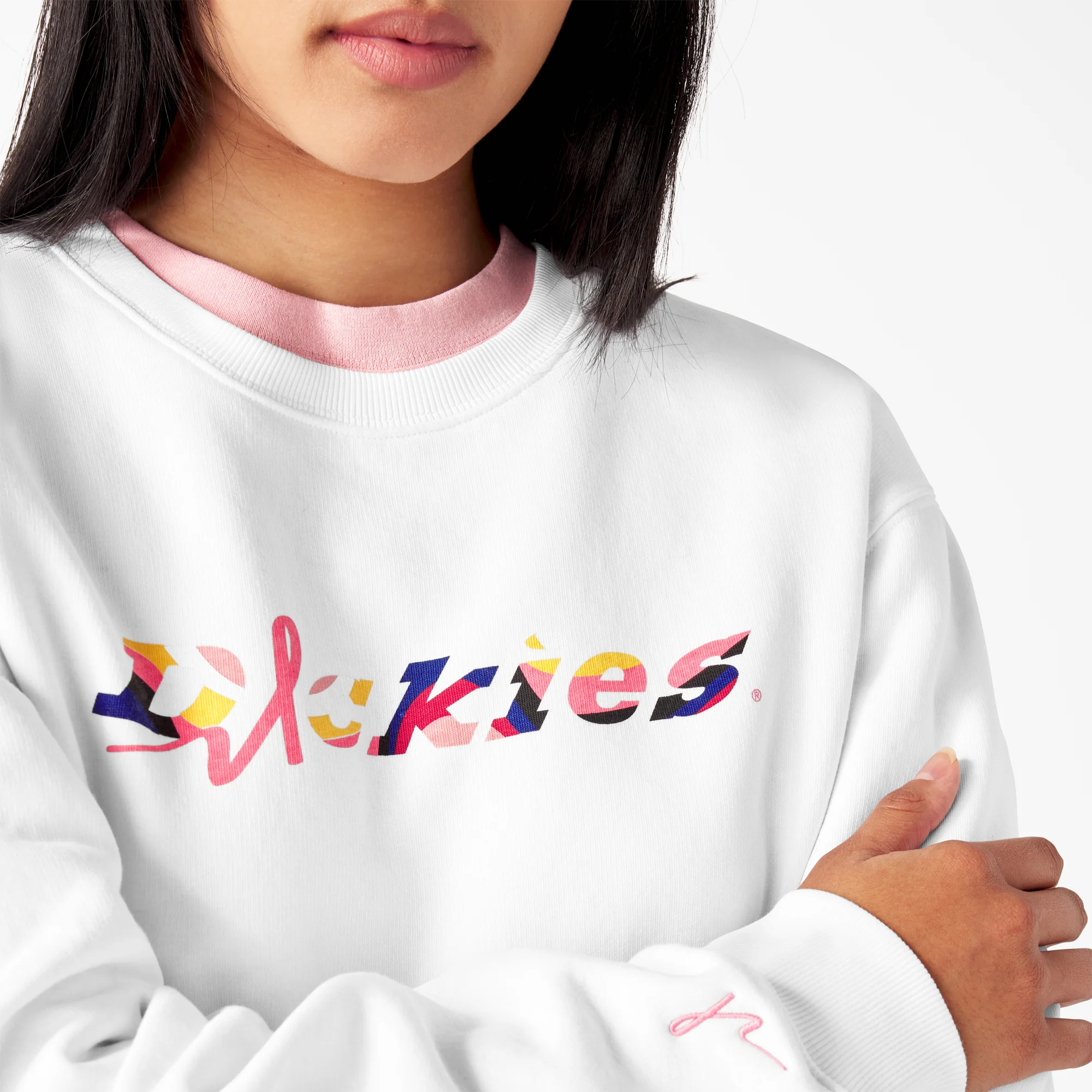 Breast Cancer Awareness Logo Sweatshirt - Image 10