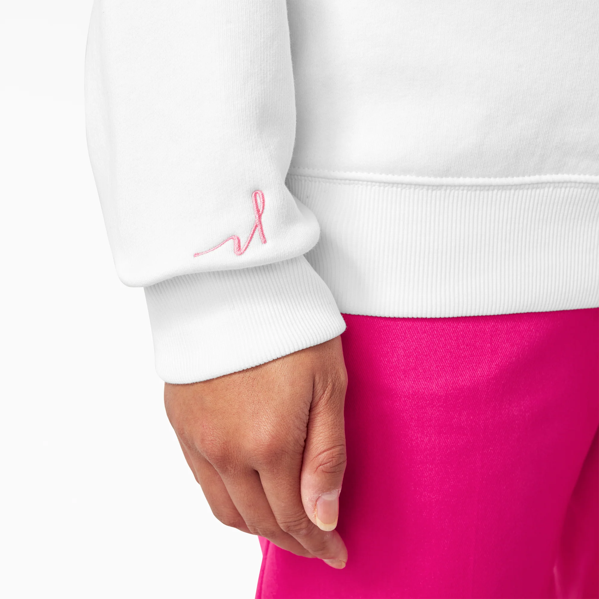 Breast Cancer Awareness Logo Sweatshirt - Image 9