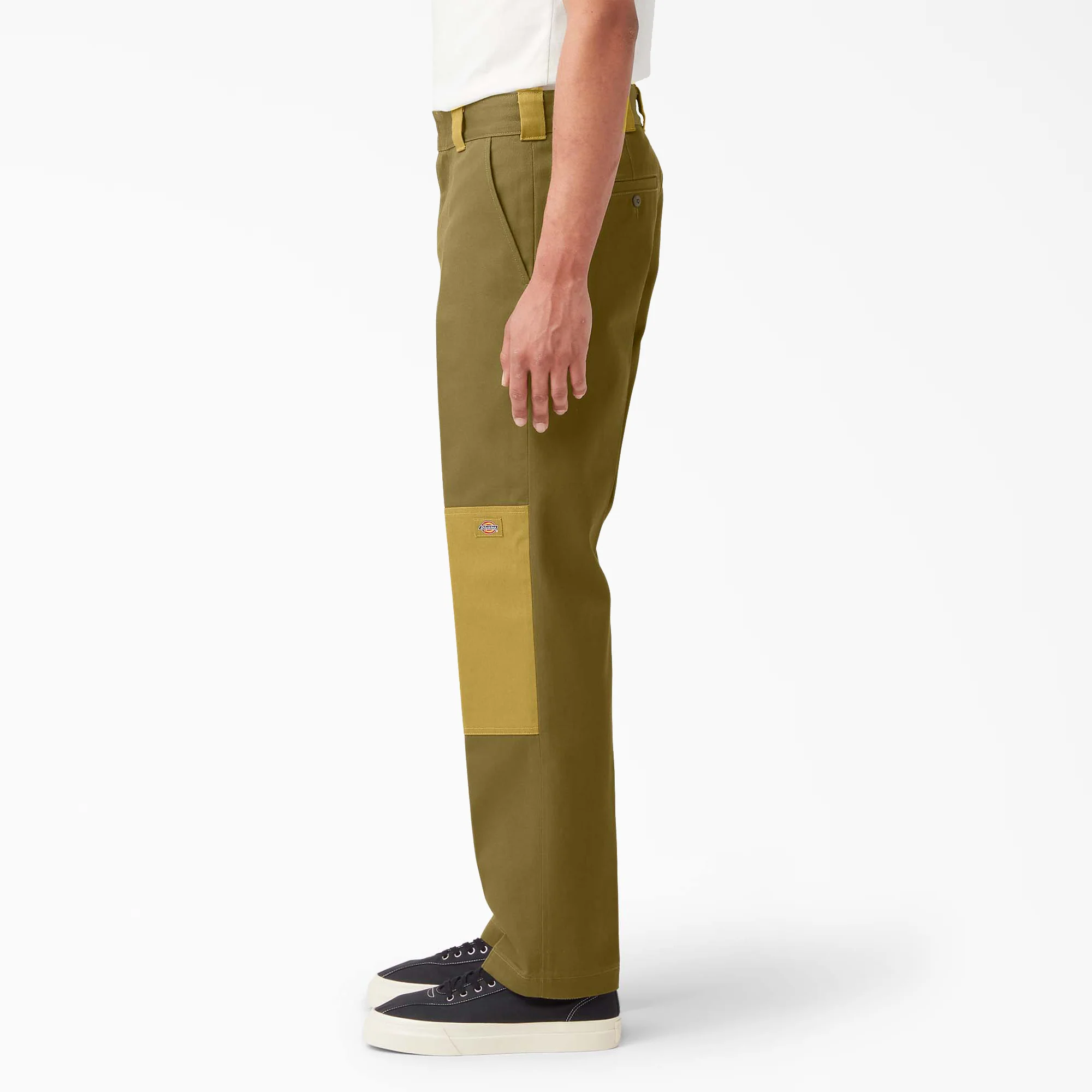 Contrast Double Knee Pants - Image 3