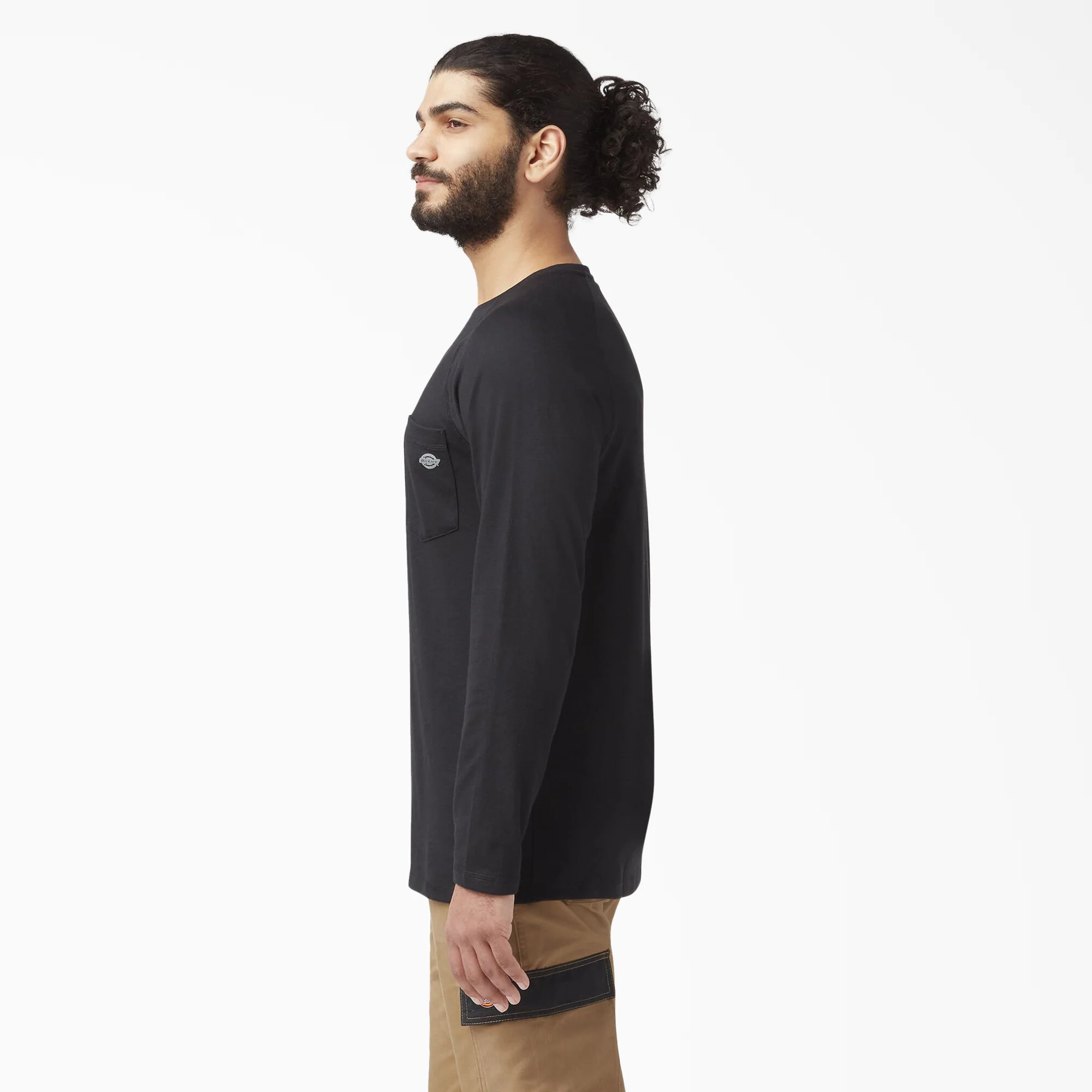 Cooling Long Sleeve Pocket T-Shirt - Image 3