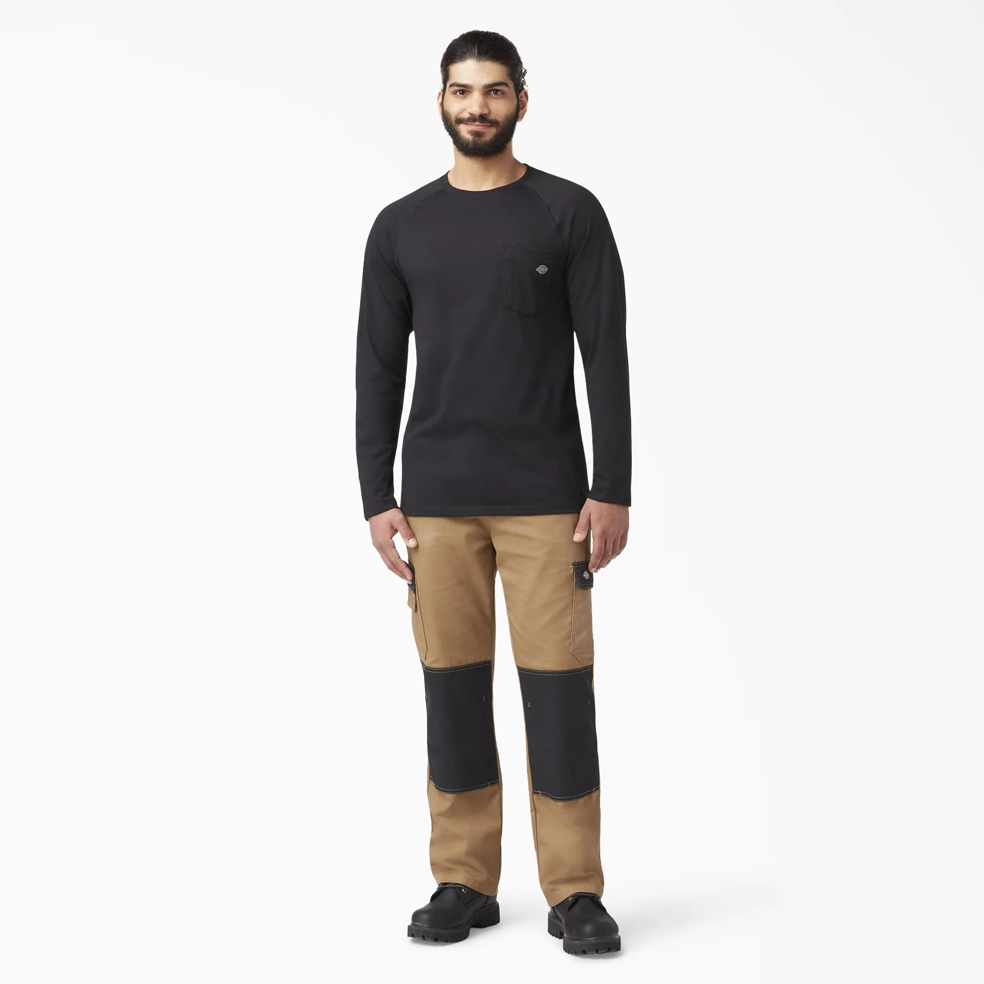 Cooling Long Sleeve Pocket T-Shirt - Image 5