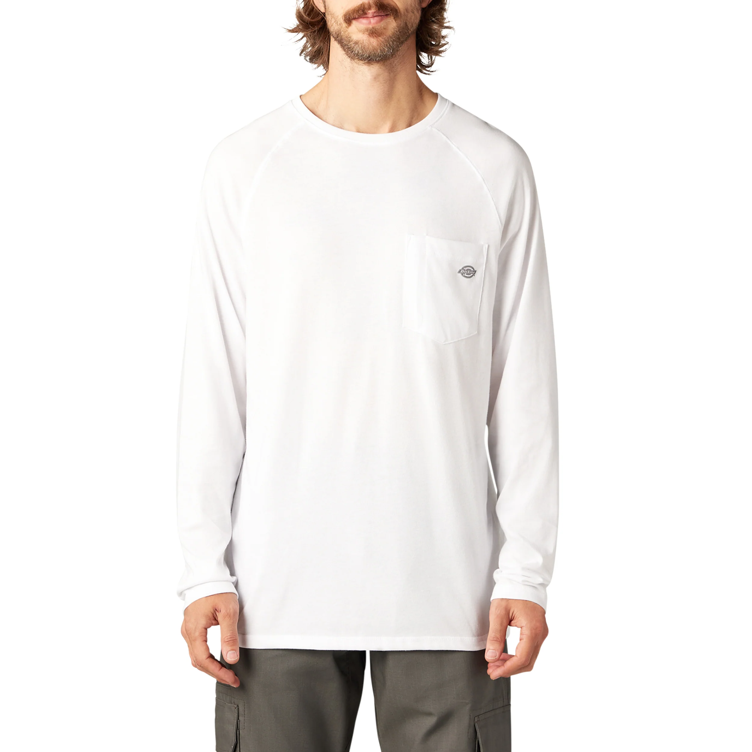 Cooling Long Sleeve Pocket T-Shirt - Image 9