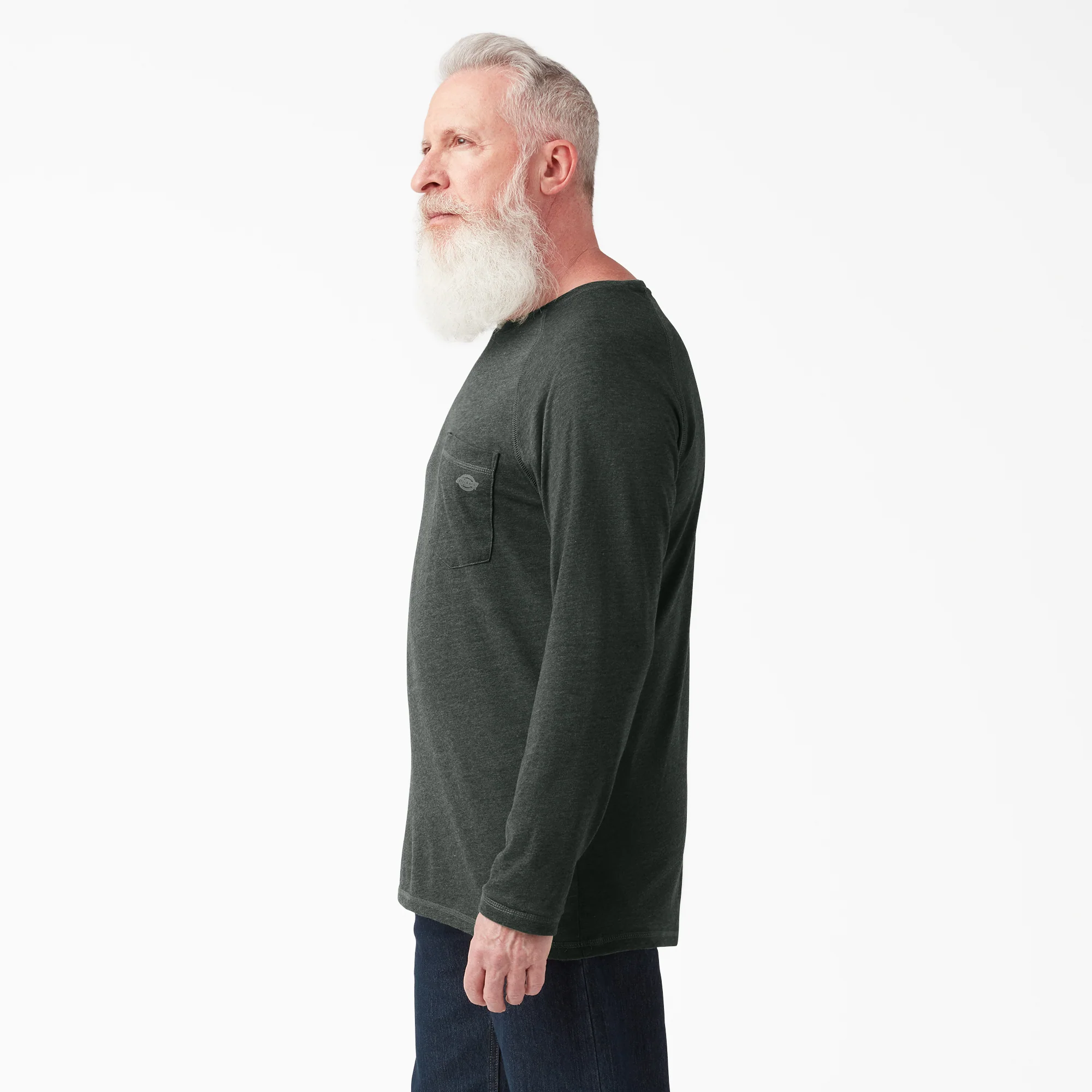 Cooling Long Sleeve Pocket T-Shirt - Image 3