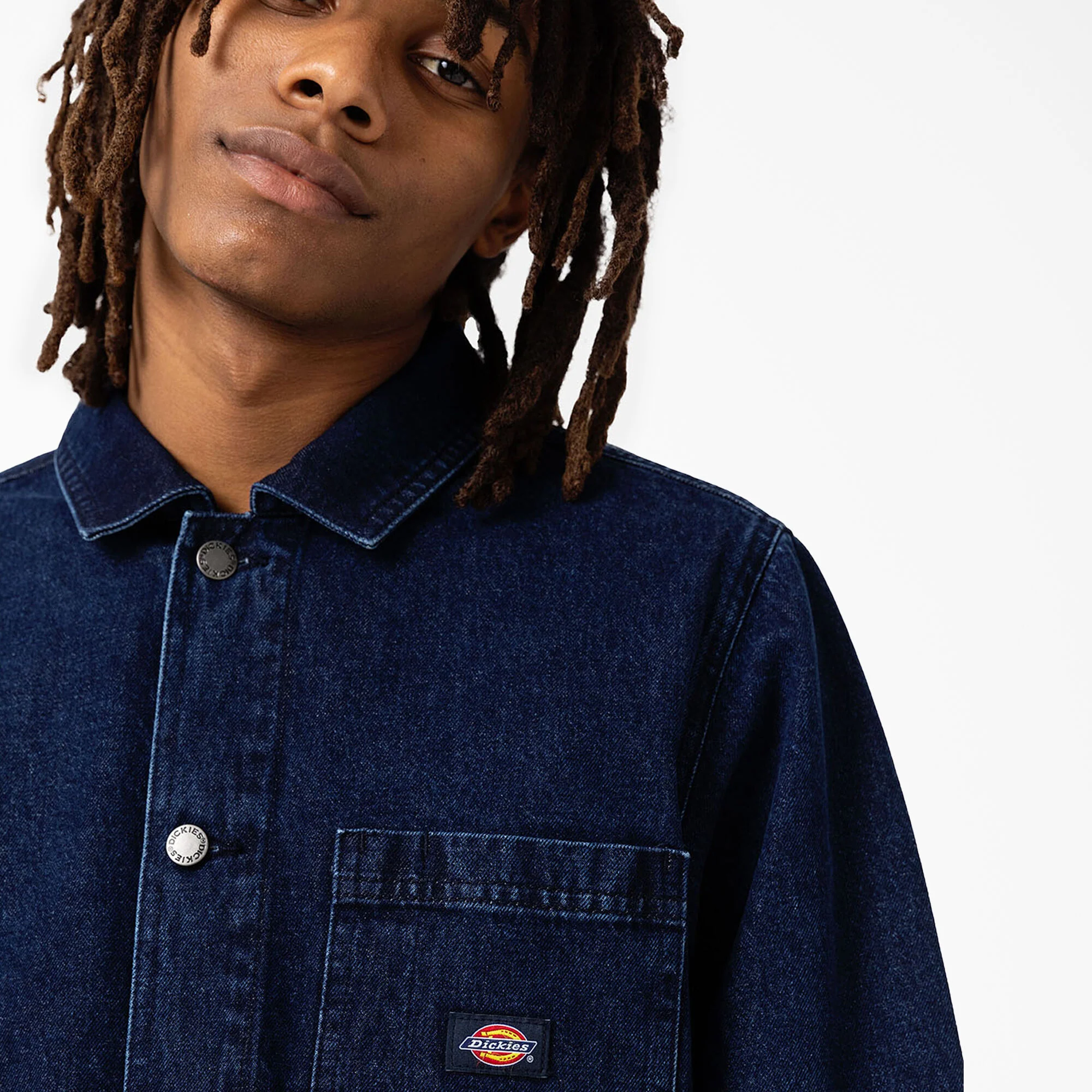 Denim Chore Coat - Image 4