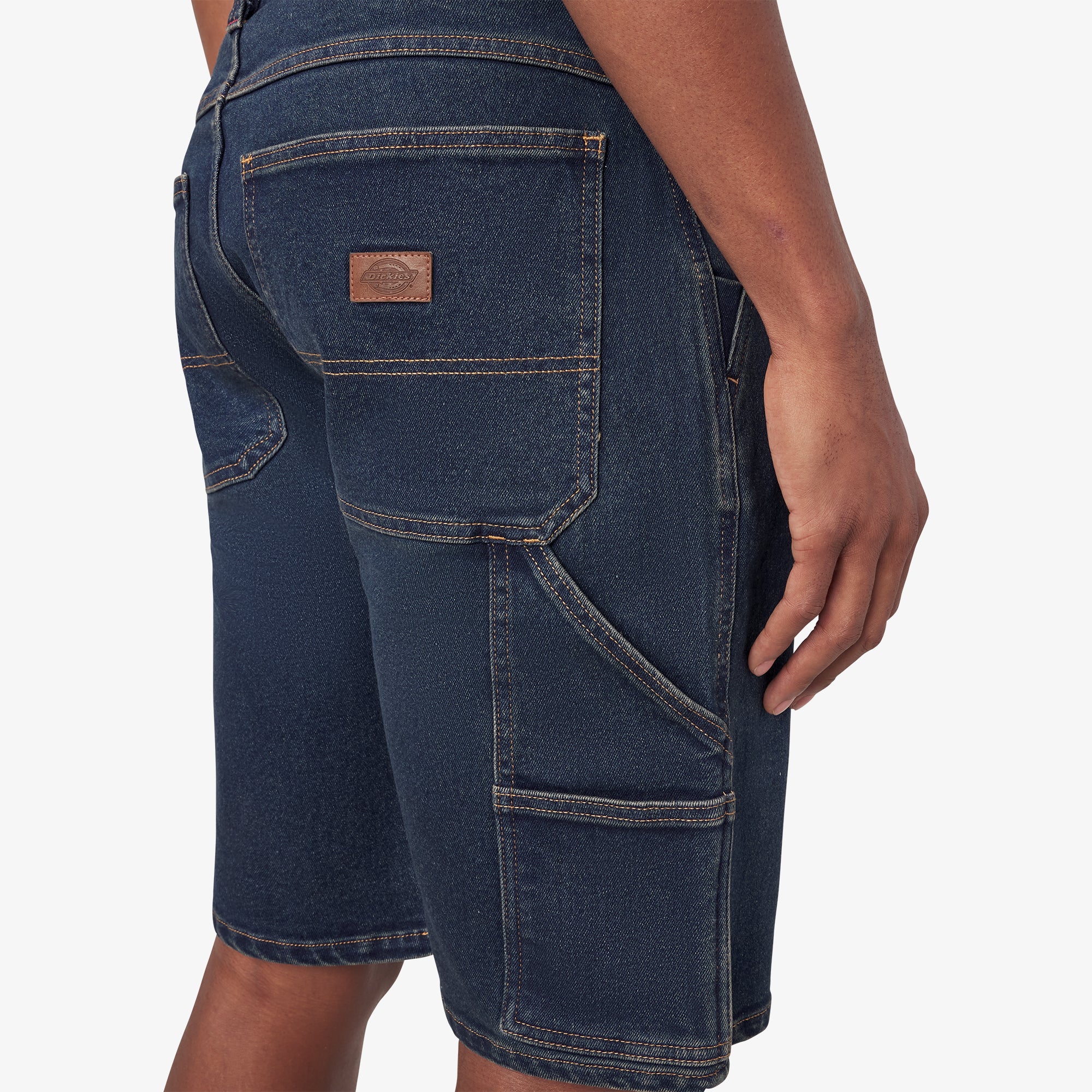 Denim Utility Shorts, 11" - Image 7