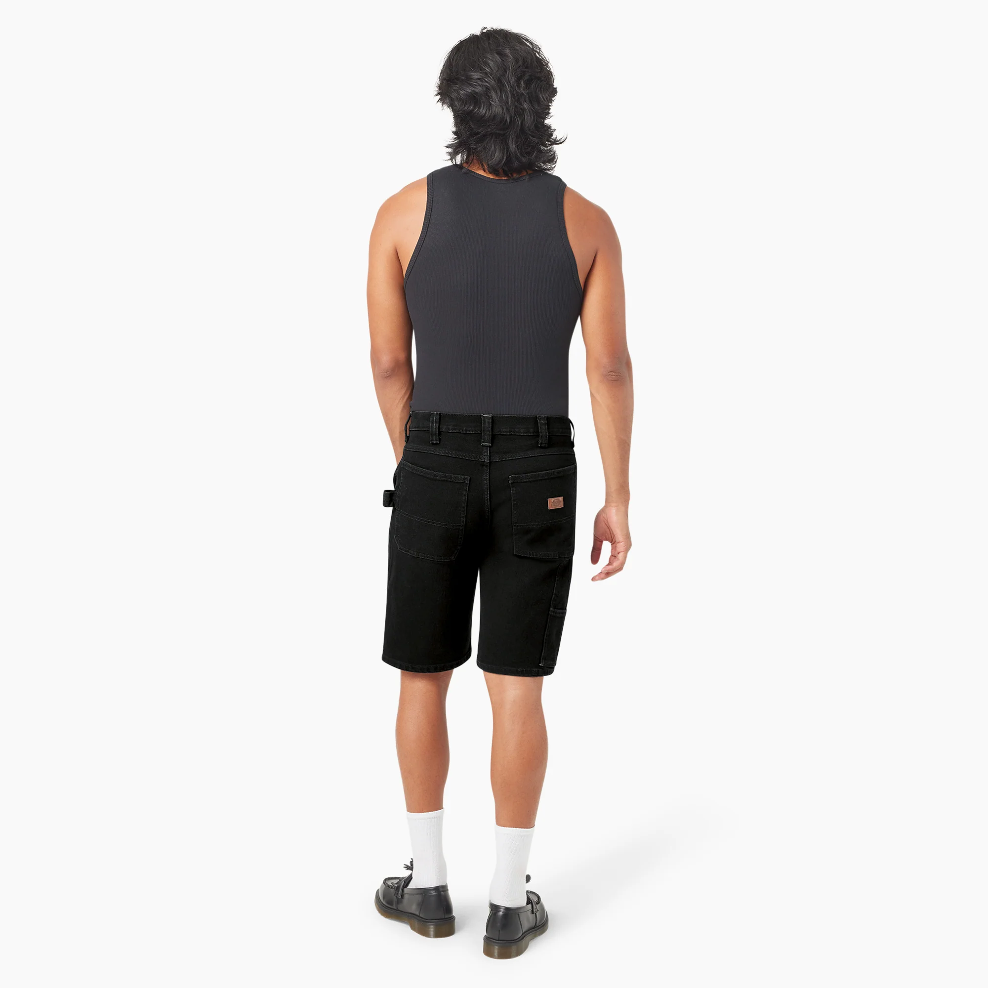Denim Utility Shorts, 11" - Image 6