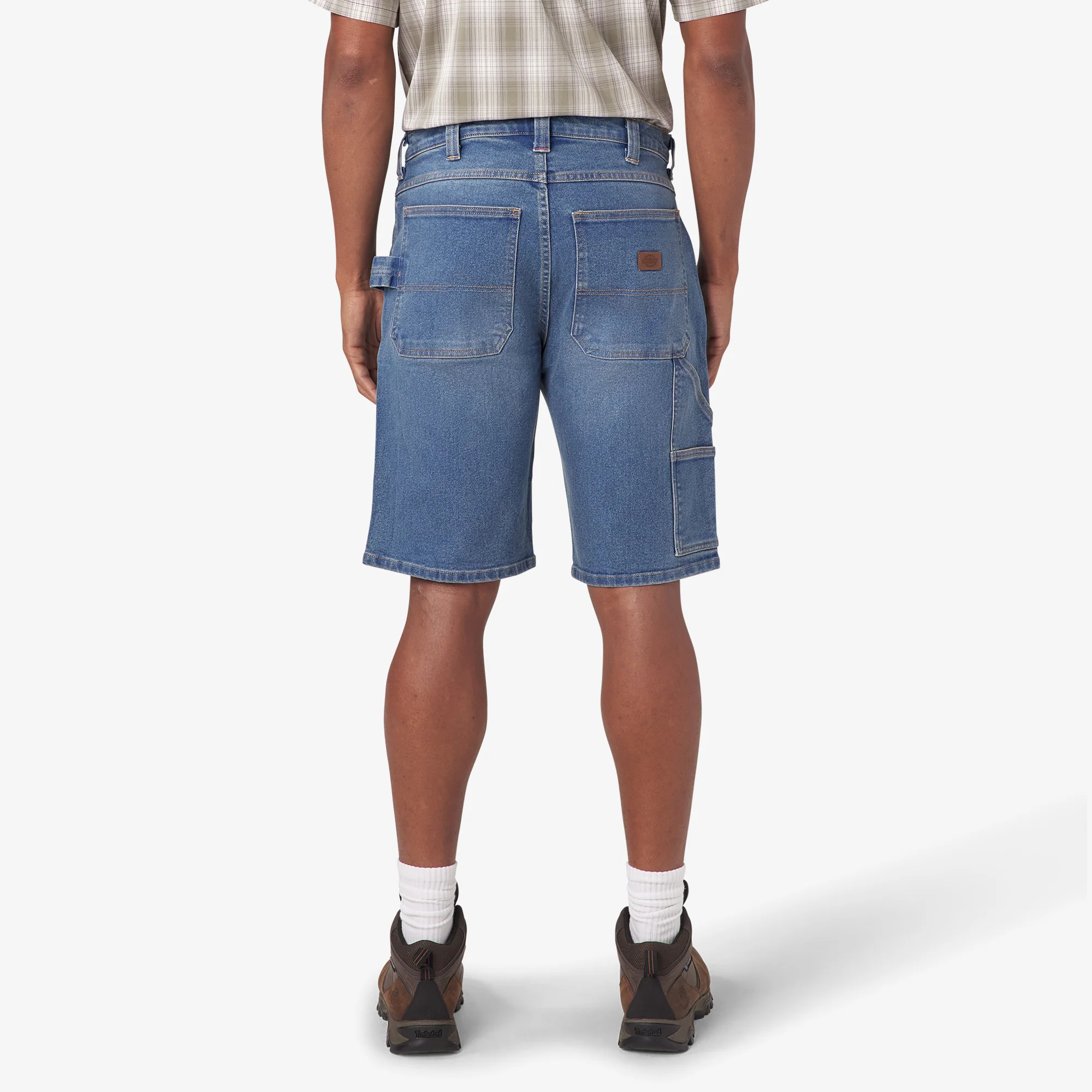 Denim Utility Shorts, 11" - Image 2