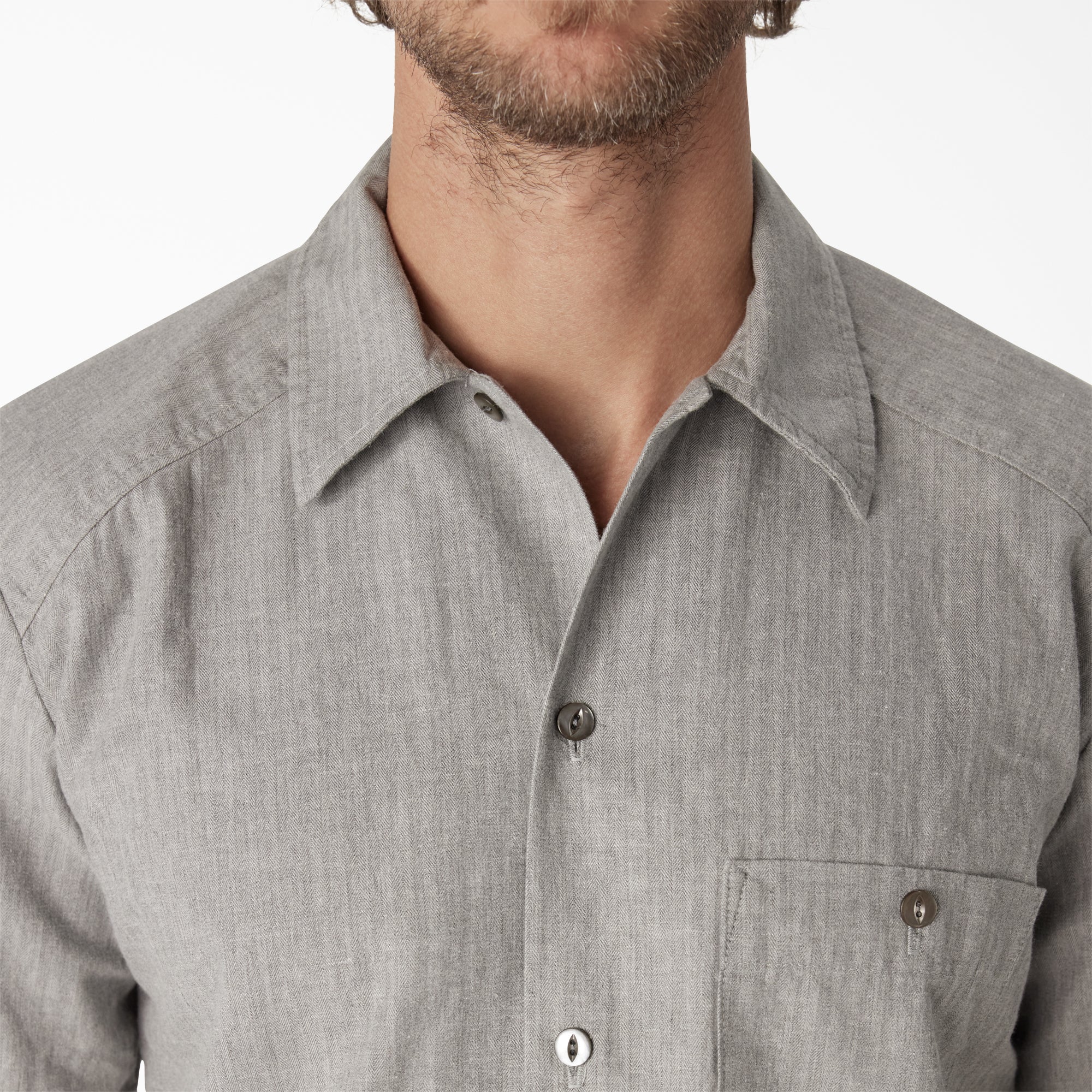 Dickies 1922 Short Sleeve Textured Weave Shirt - Image 5