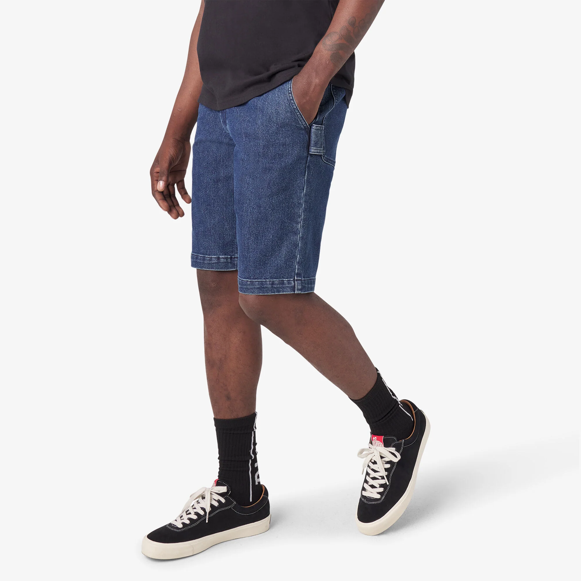 Dickies Skateboarding Denim Carpenter Shorts, 11" - Image 3