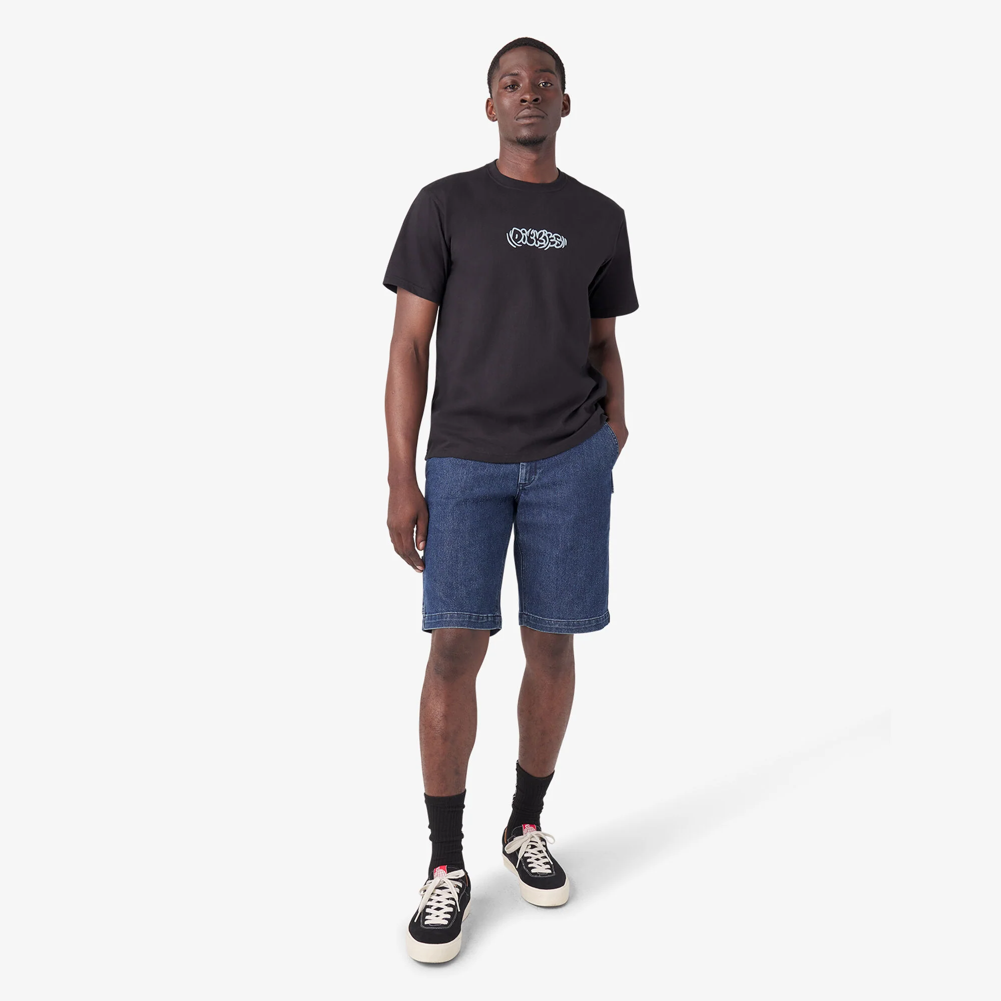 Dickies Skateboarding Denim Carpenter Shorts, 11" - Image 5