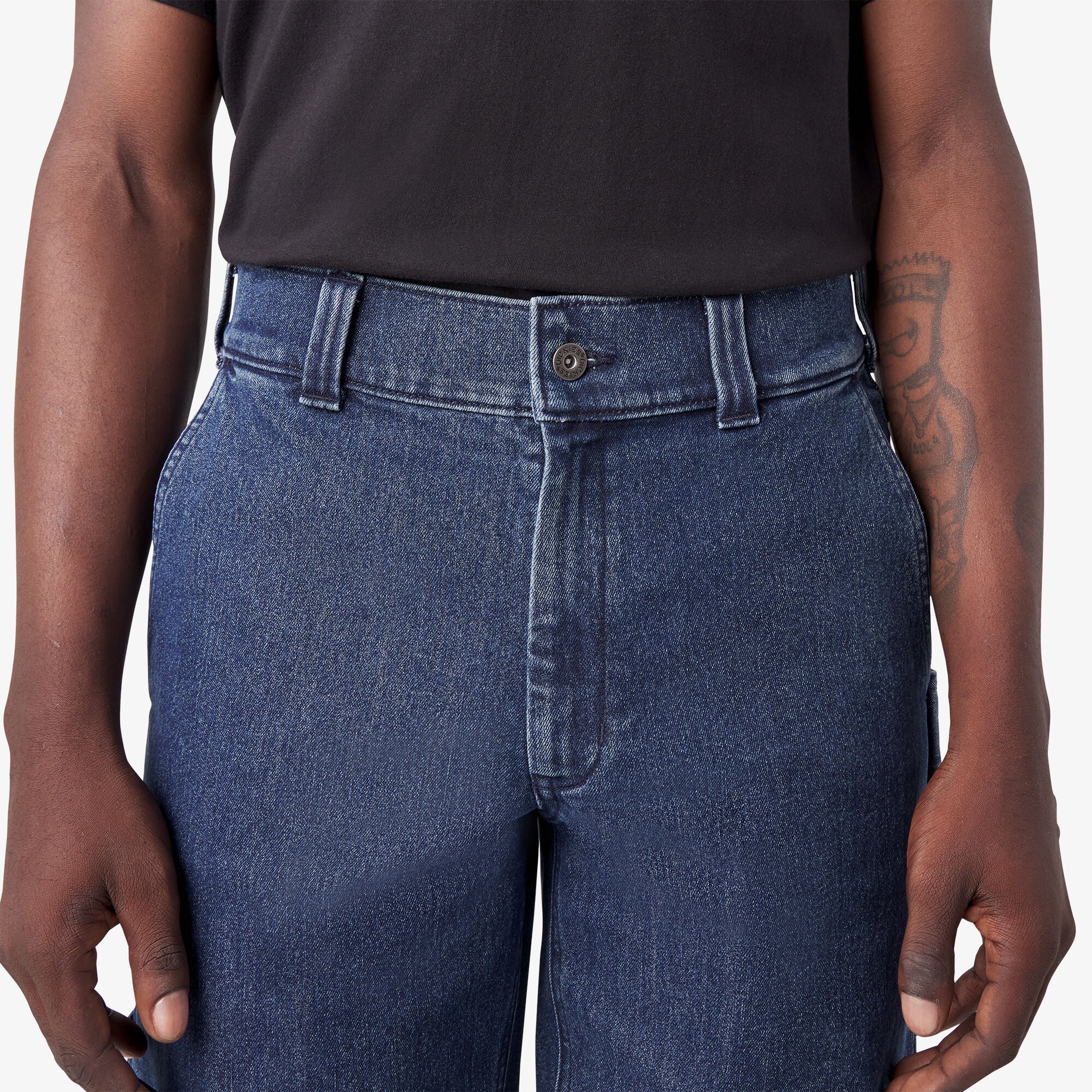 Dickies Skateboarding Denim Carpenter Shorts, 11" - Image 7