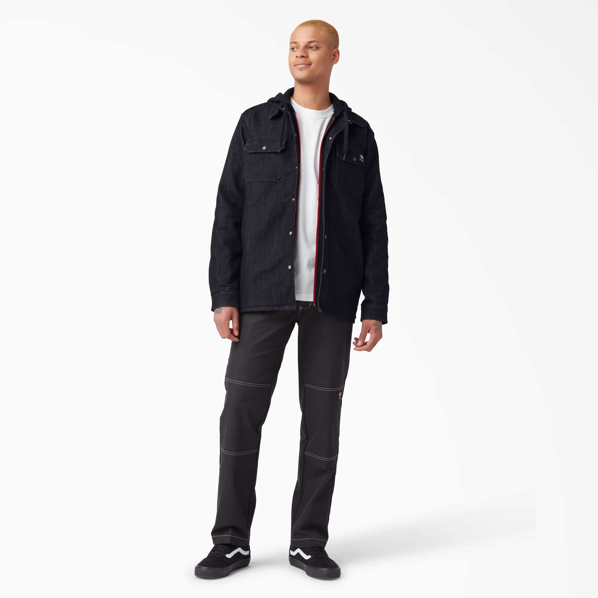 Dickies Skateboarding Denim Shirt Jacket - Image 4