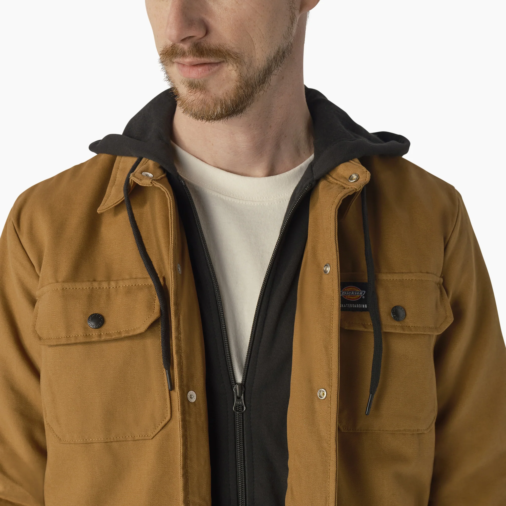 Dickies Skateboarding Duck Shirt Jacket - Image 5