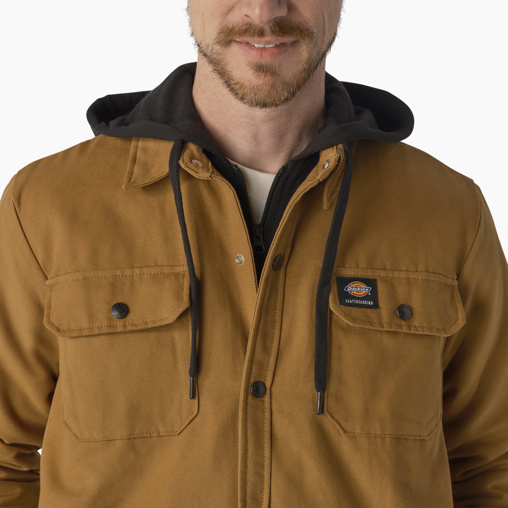 Dickies Skateboarding Duck Shirt Jacket - Image 6