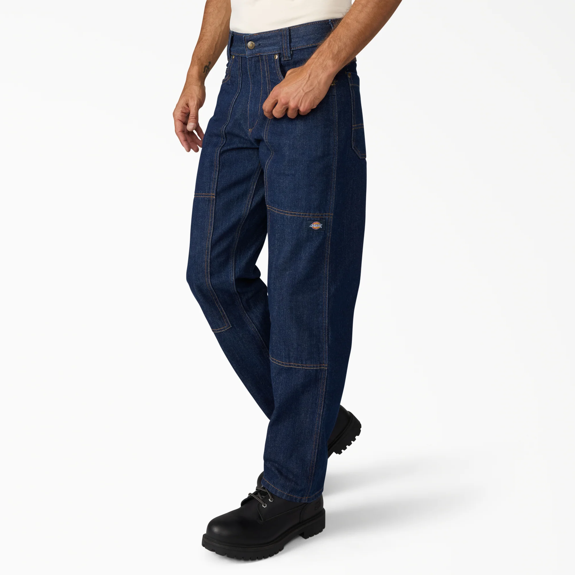 Dickies x Harley-Davidson® Double Knee Denim Carpenter Pant - Image 4