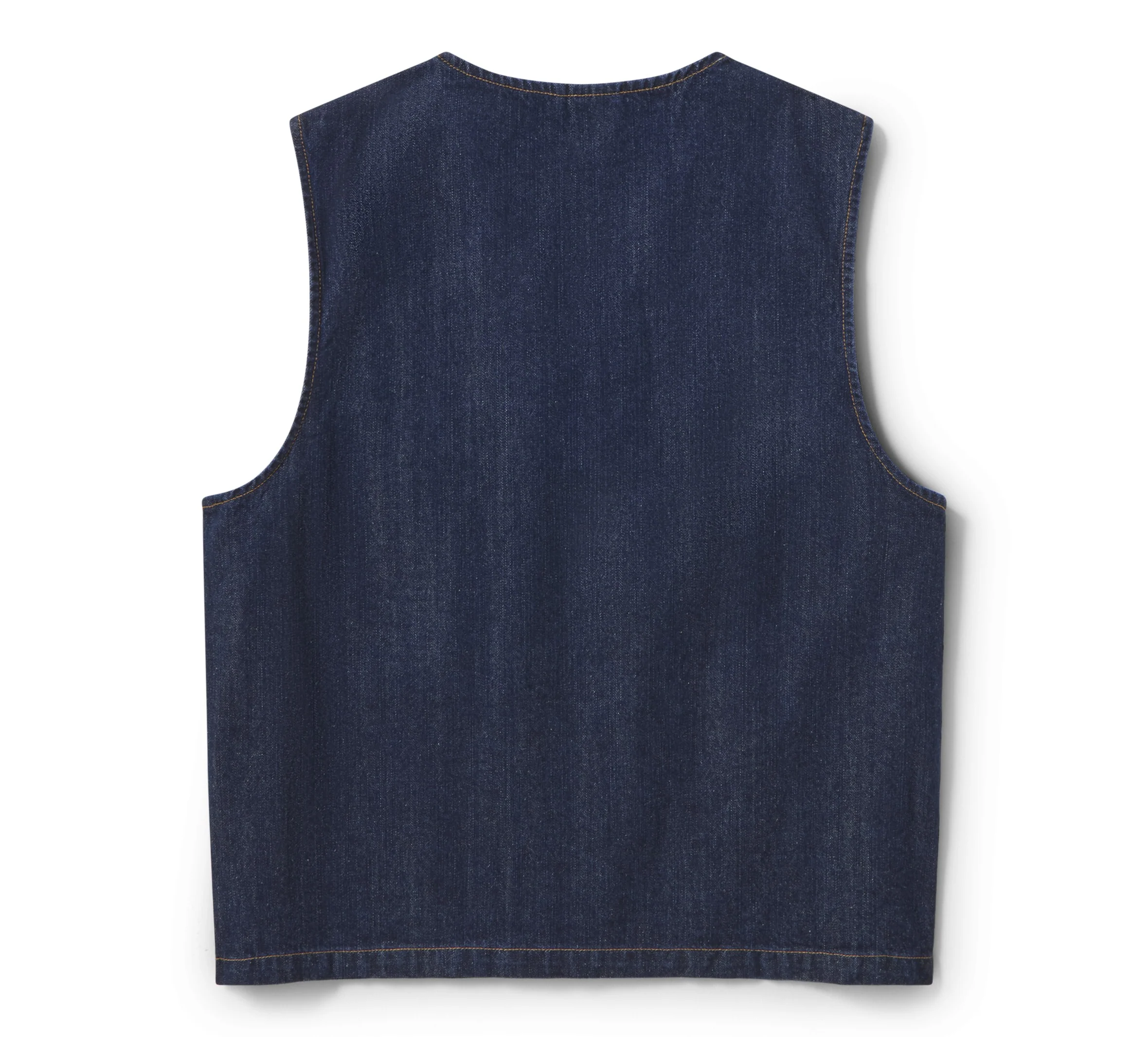 Dickies x Harley-Davidson® Denim Zip-Up Vest - Image 9