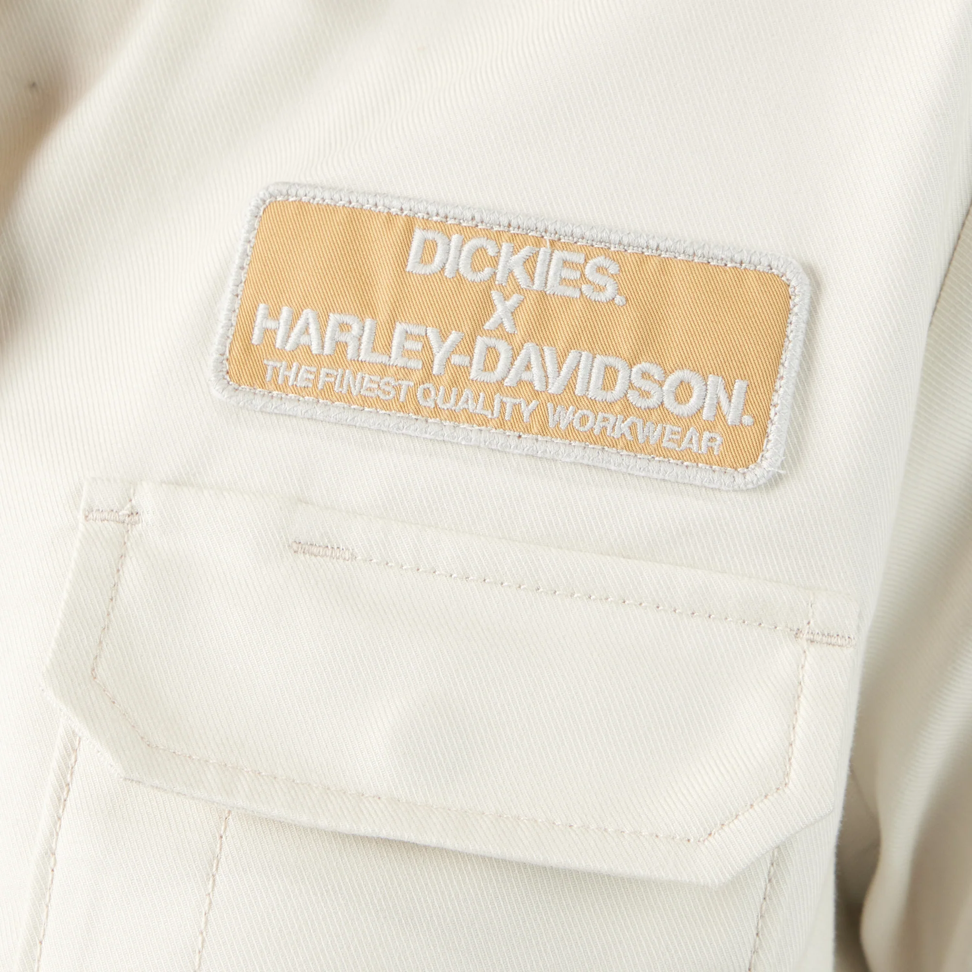 Dickies x Harley-Davidson Women’s Eagle Cropped Work Shirt - Image 6