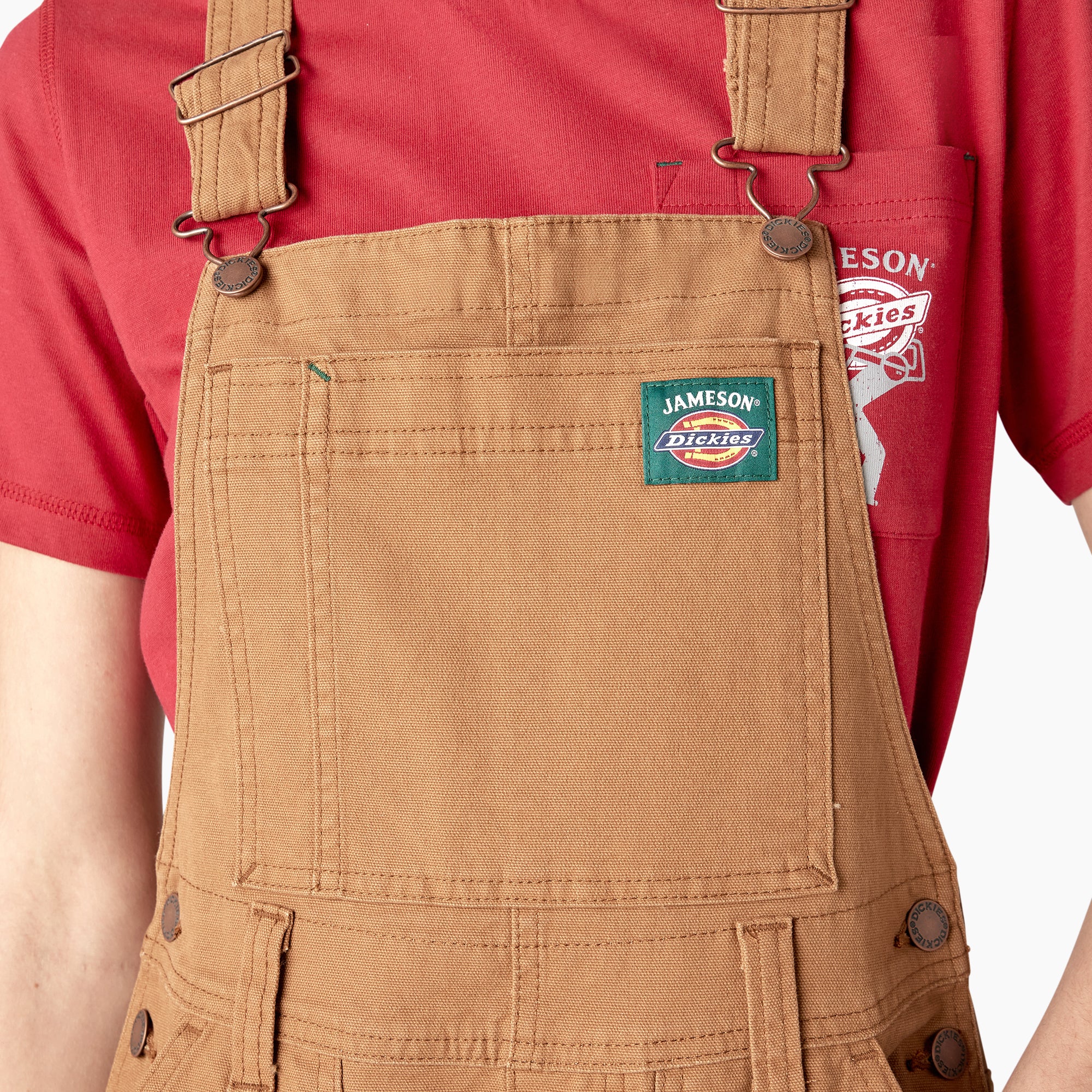 Dickies x Jameson Women's Utility Double Knee Overalls - Image 5