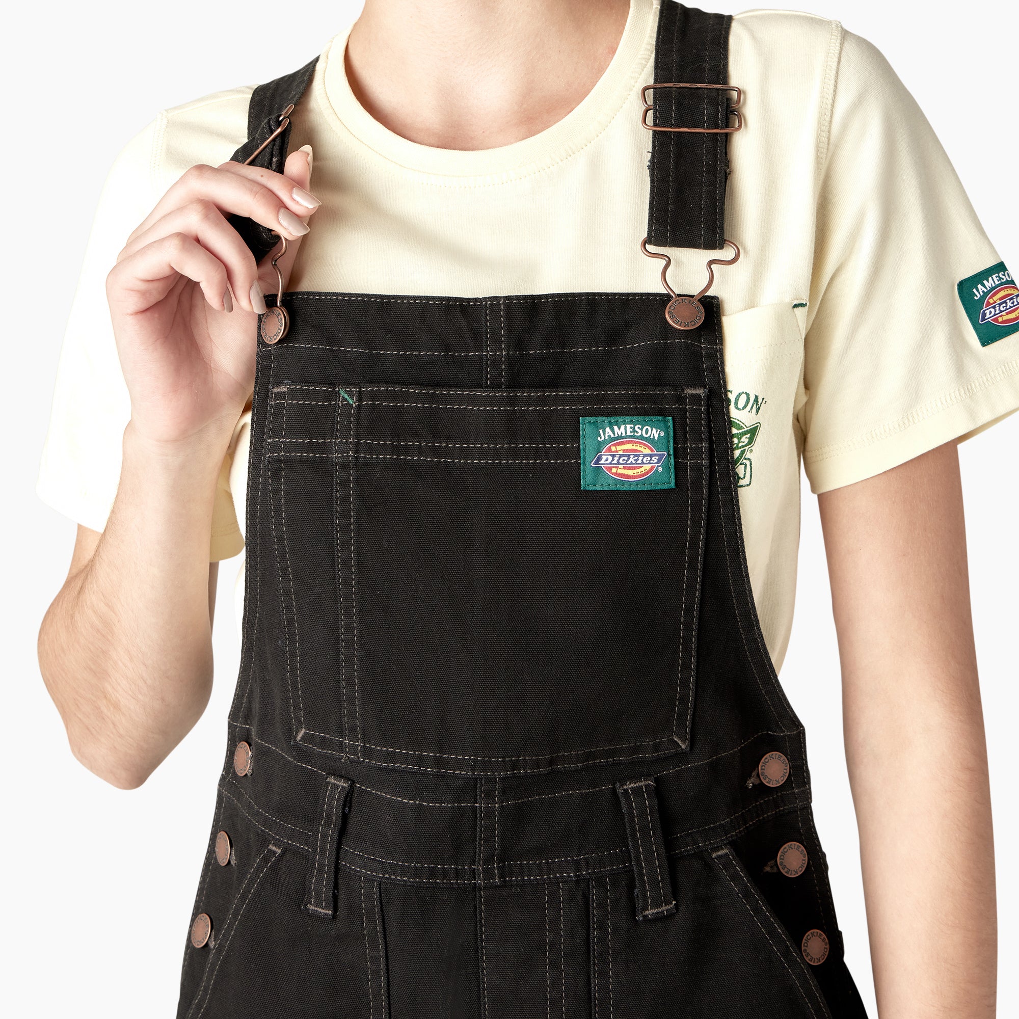 Dickies x Jameson Women's Utility Double Knee Overalls - Image 4
