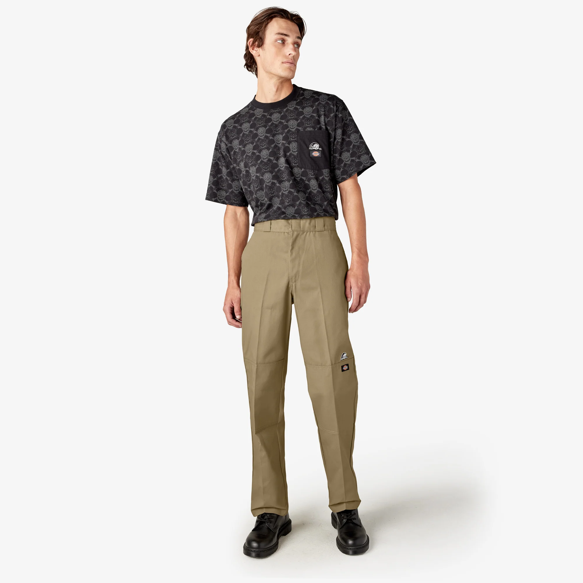 Dickies x Lurking Class Regular Fit Double Knee Pants - Image 5