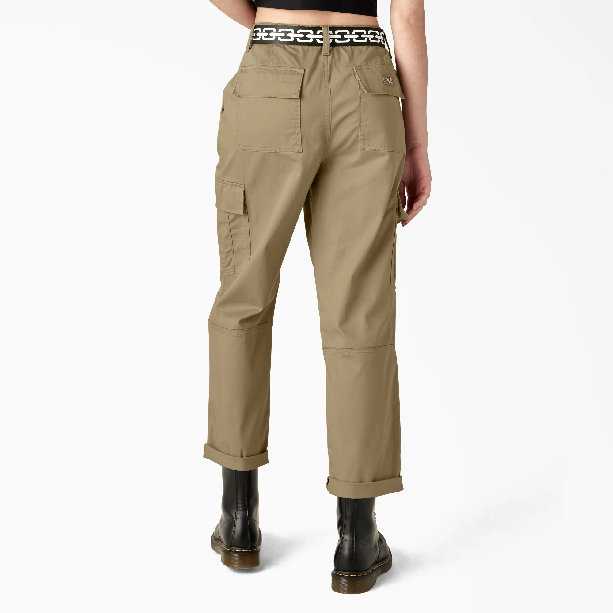 Dickies x Lurking Class Women’s Relaxed Fit Cropped Cargo Pants - Image 2