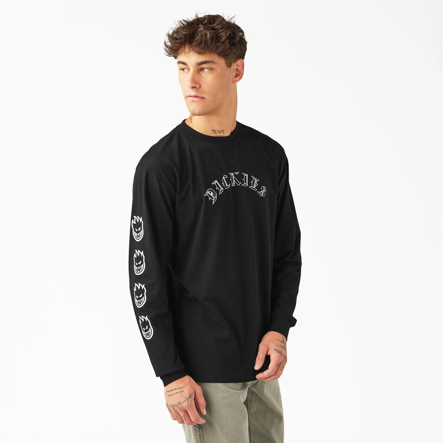 Dickies X Spitfire Long Sleeve T-Shirt - Image 4