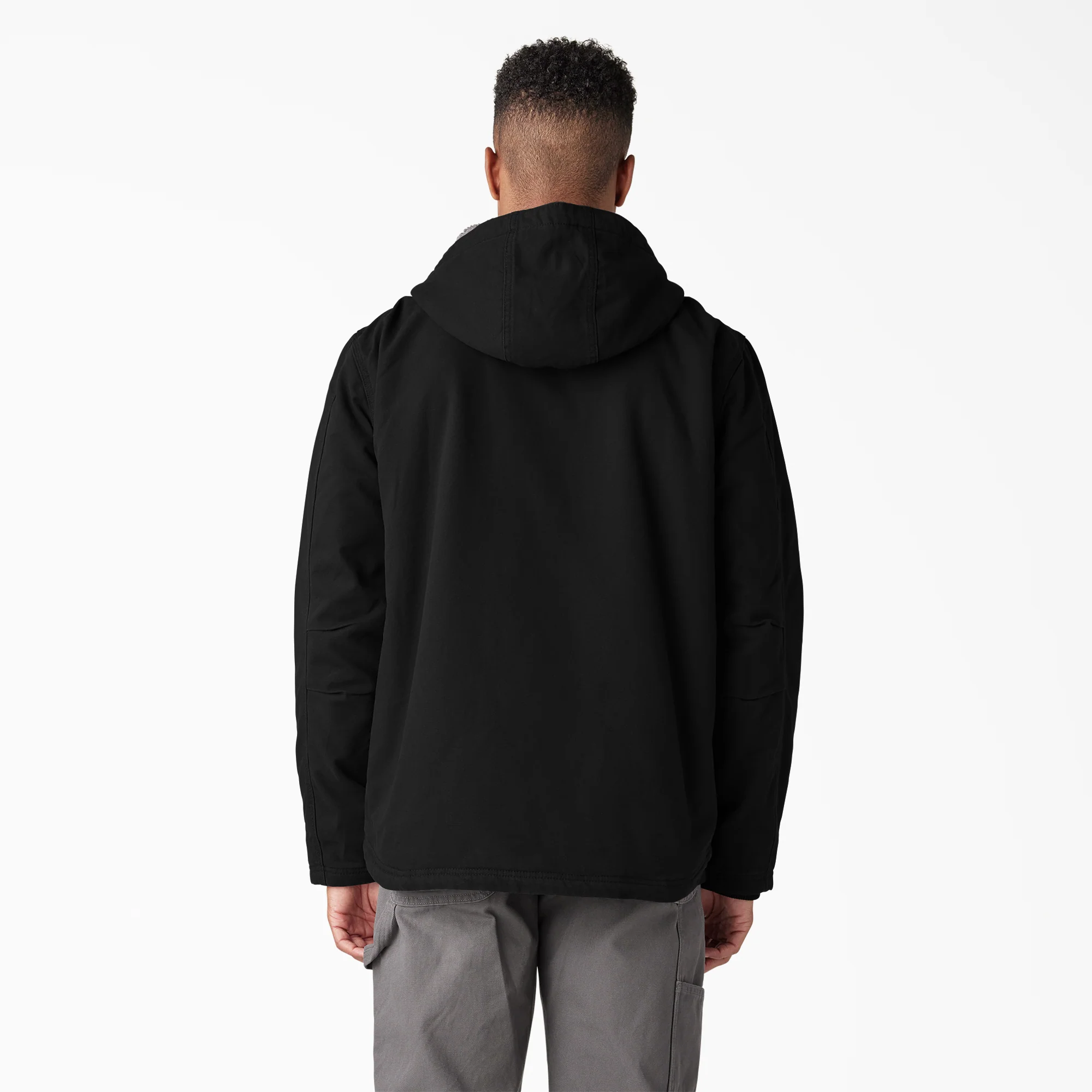 Duck Canvas High Pile Fleece Lined Jacket - Image 2