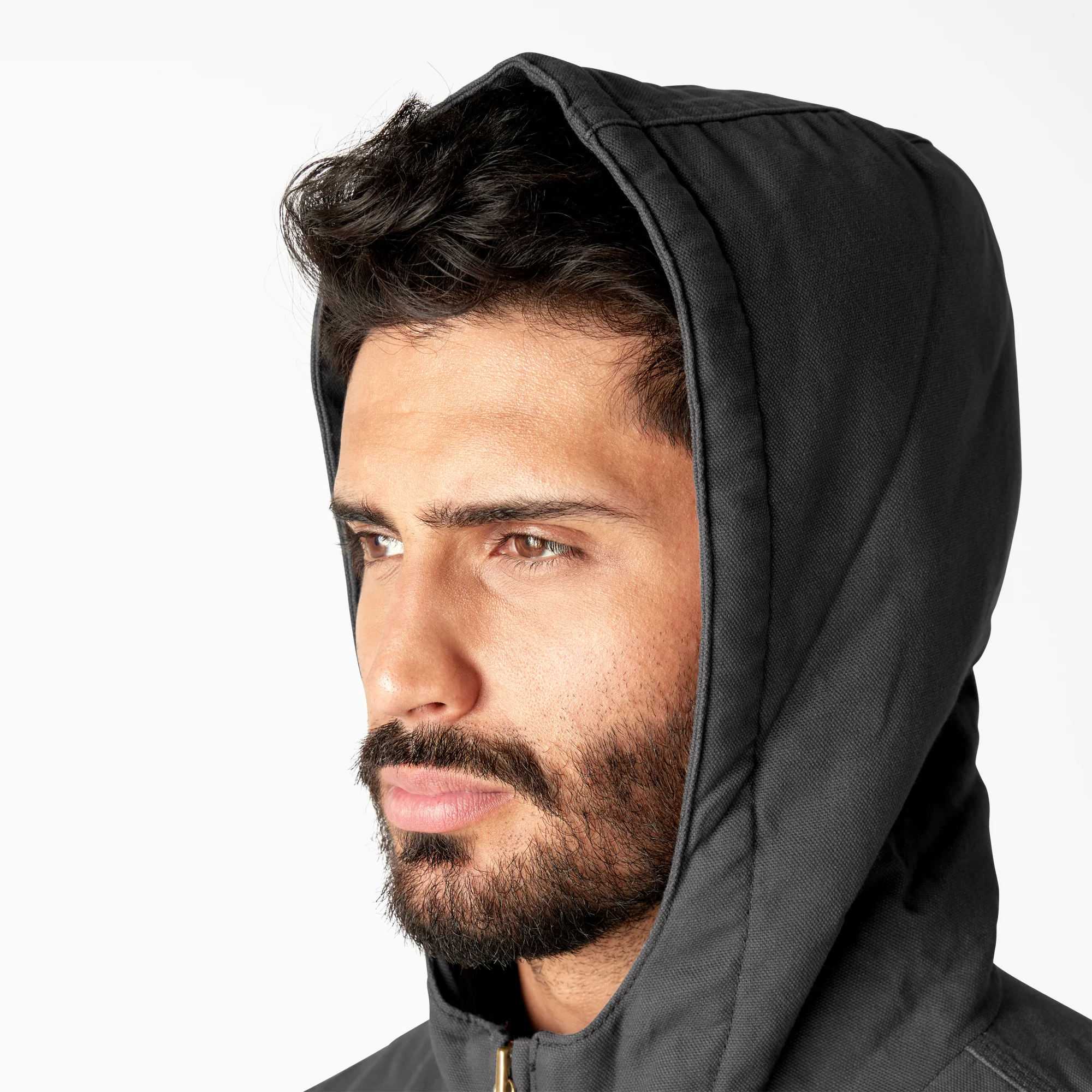 Duck Canvas High Pile Fleece Lined Jacket - Image 7