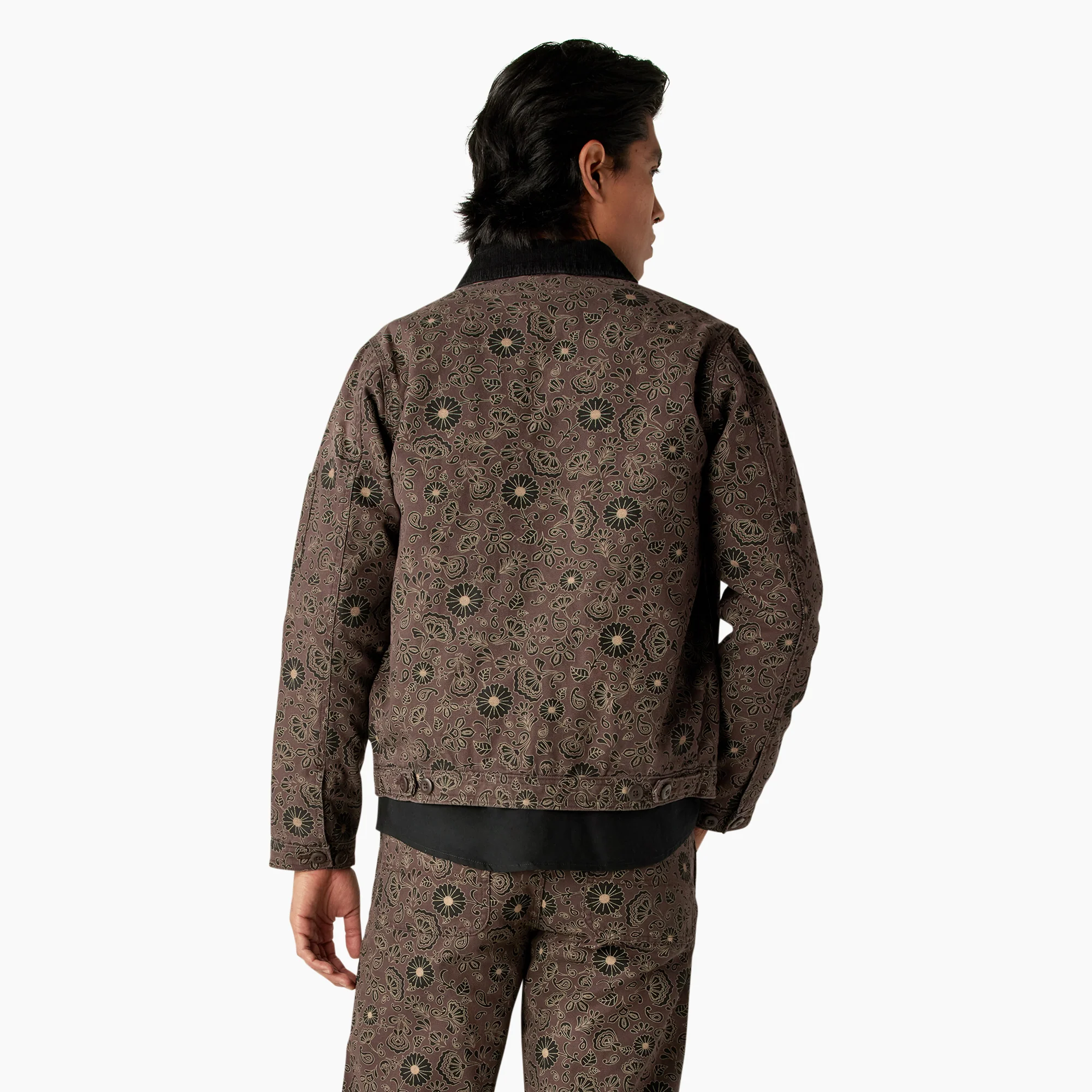 Ellis Floral Print Duck Canvas Jacket - Image 2