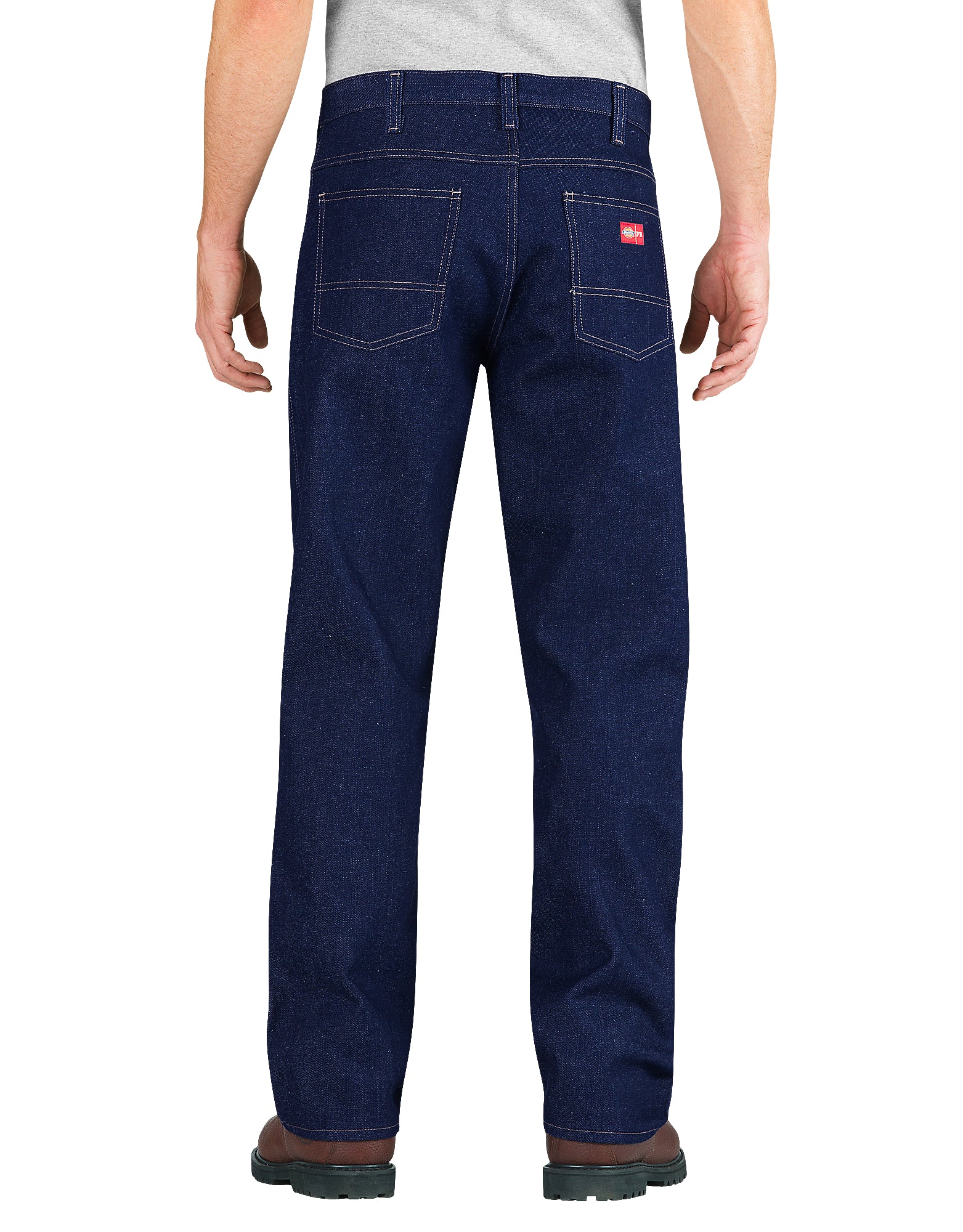 Flame-Resistant Relaxed Fit Straight Leg 5-Pocket Jeans - Image 2