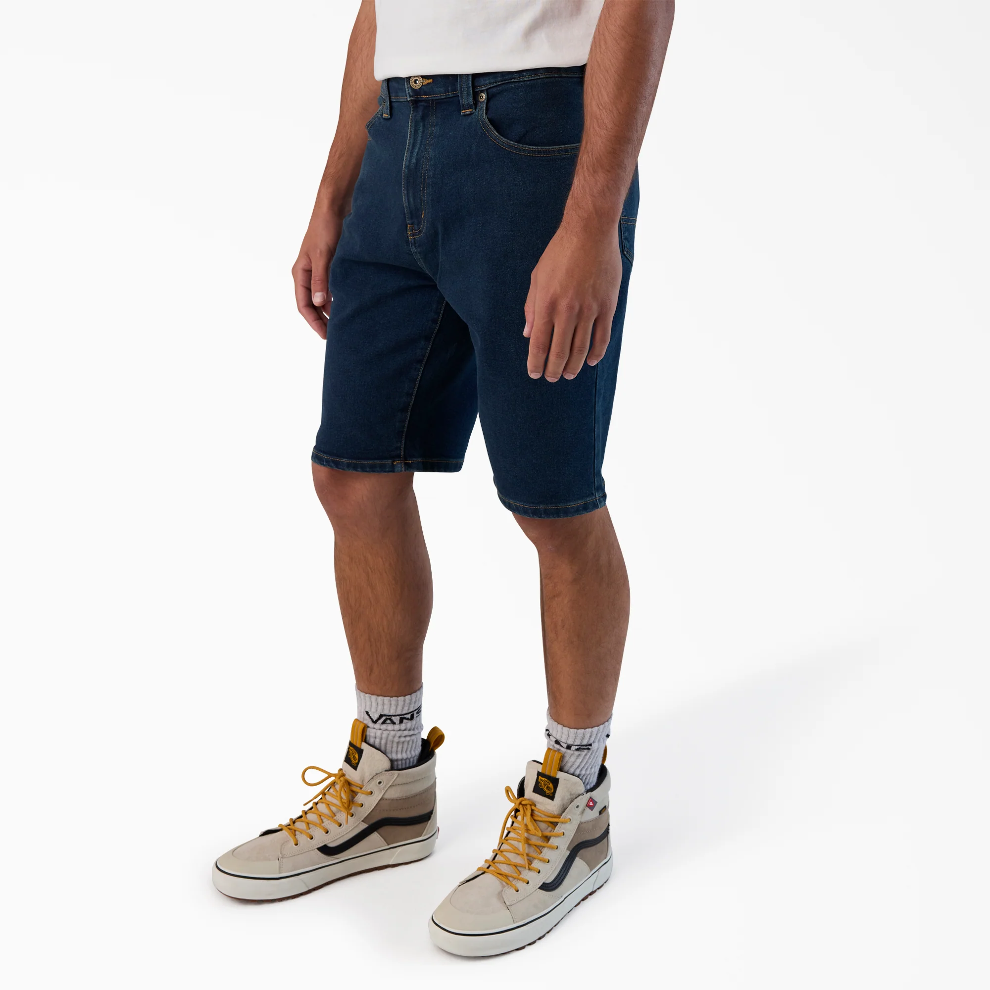FLEX 5-Pocket Denim Shorts, 11" - Image 4