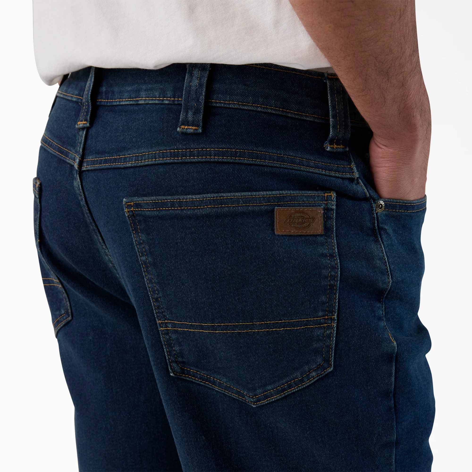 FLEX 5-Pocket Denim Shorts, 11" - Image 5