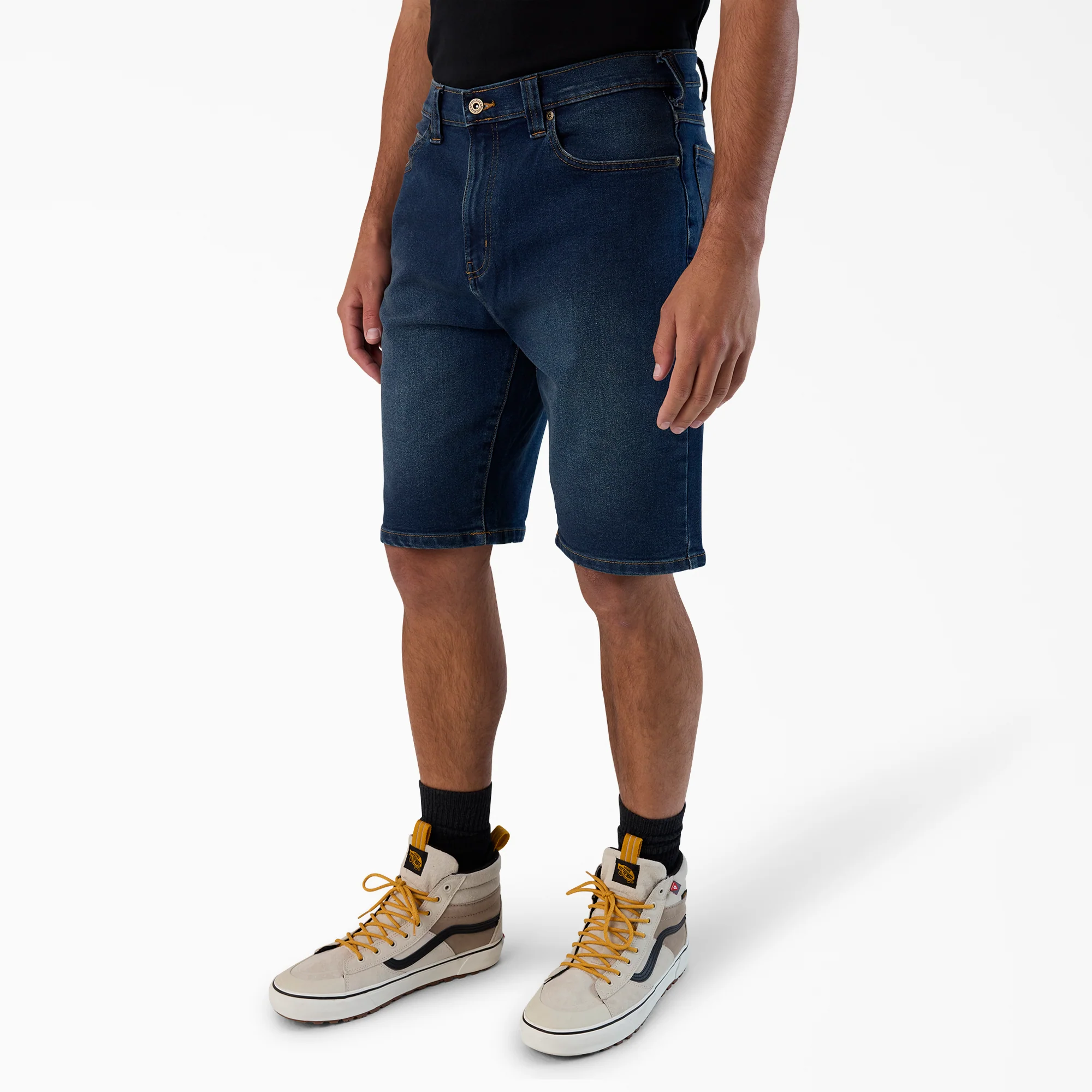 FLEX 5-Pocket Denim Shorts, 11" - Image 4