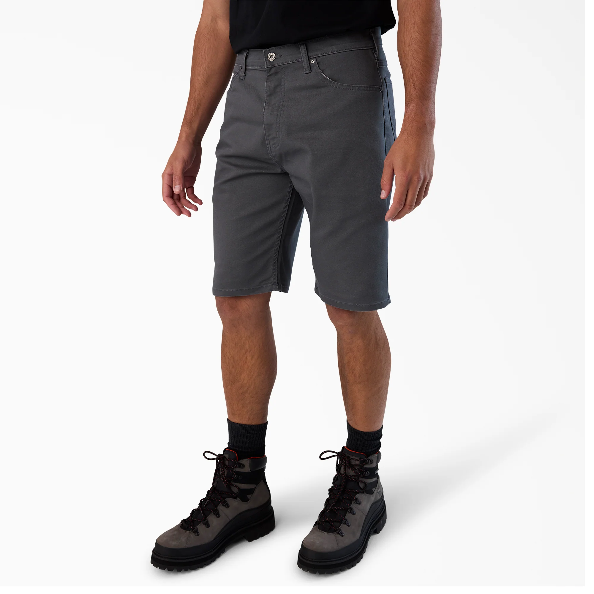 FLEX 5-Pocket Duck Canvas Shorts, 11" - Image 4